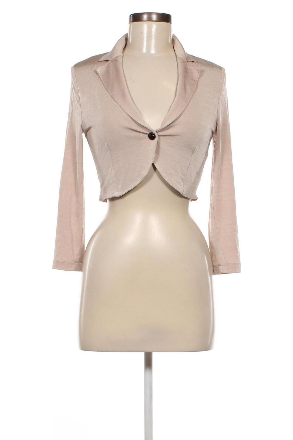 Damen Blazer Motivi, Größe XS, Farbe Beige, Preis 20,29 €