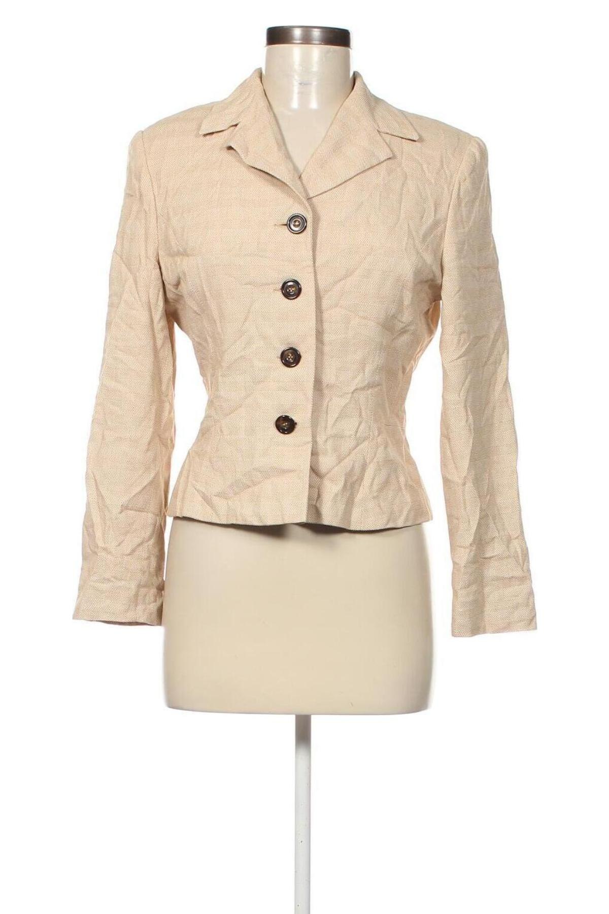 Damen Blazer Motivi, Größe S, Farbe Beige, Preis 12,49 €