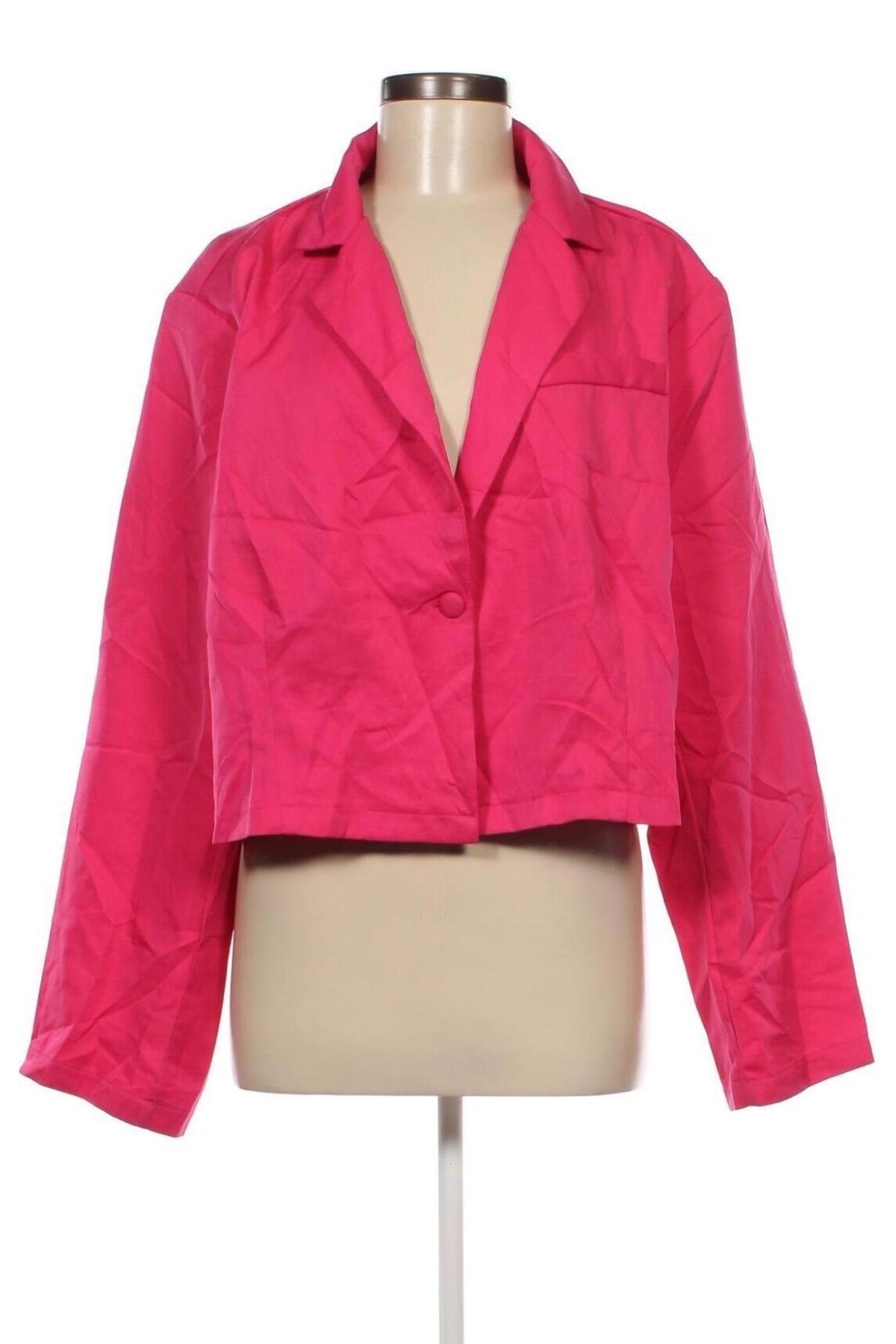 Damen Blazer SHEIN, Größe 4XL, Farbe Rosa, Preis 25,99 €