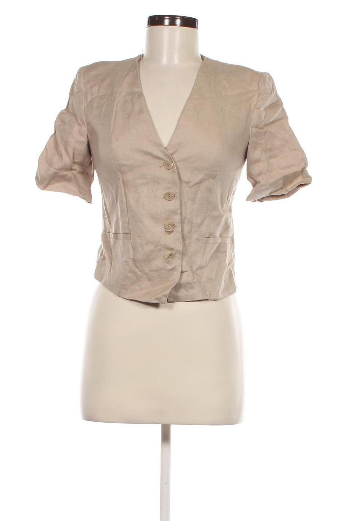 Damen Blazer Zara, Größe XS, Farbe Beige, Preis 21,49 €