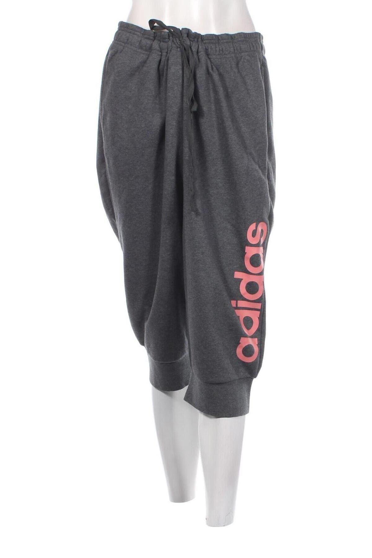 Damen Sporthose Adidas, Größe XXL, Farbe Grau, Preis € 19,49