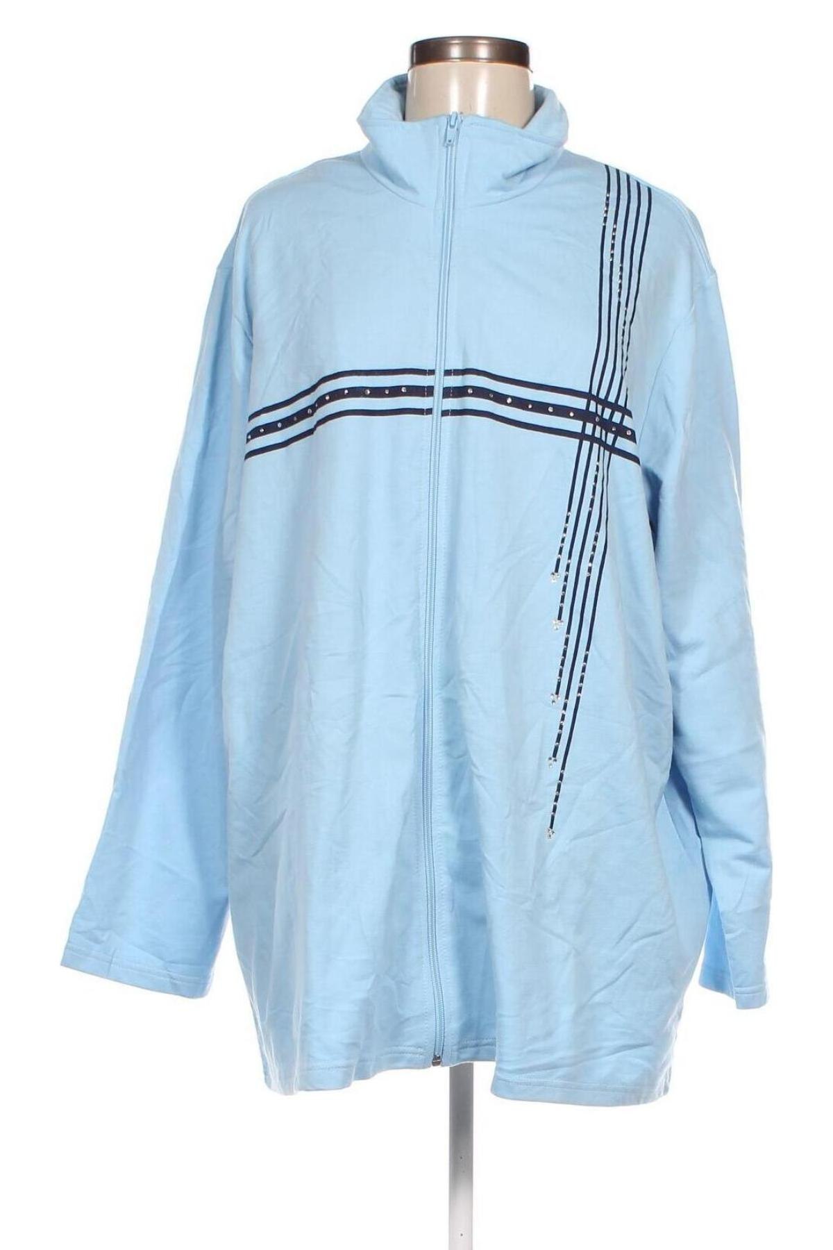 Damska bluza sportowa, Rozmiar 3XL, Kolor Niebieski, Cena 81,99 zł