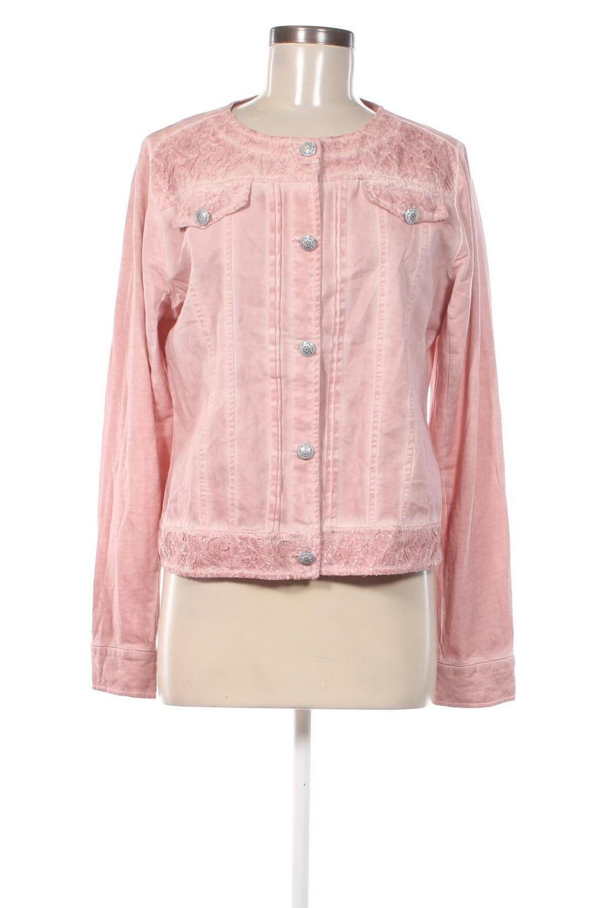 Damenjacke Laura Torelli, Größe M, Farbe Rosa, Preis 6,99 €