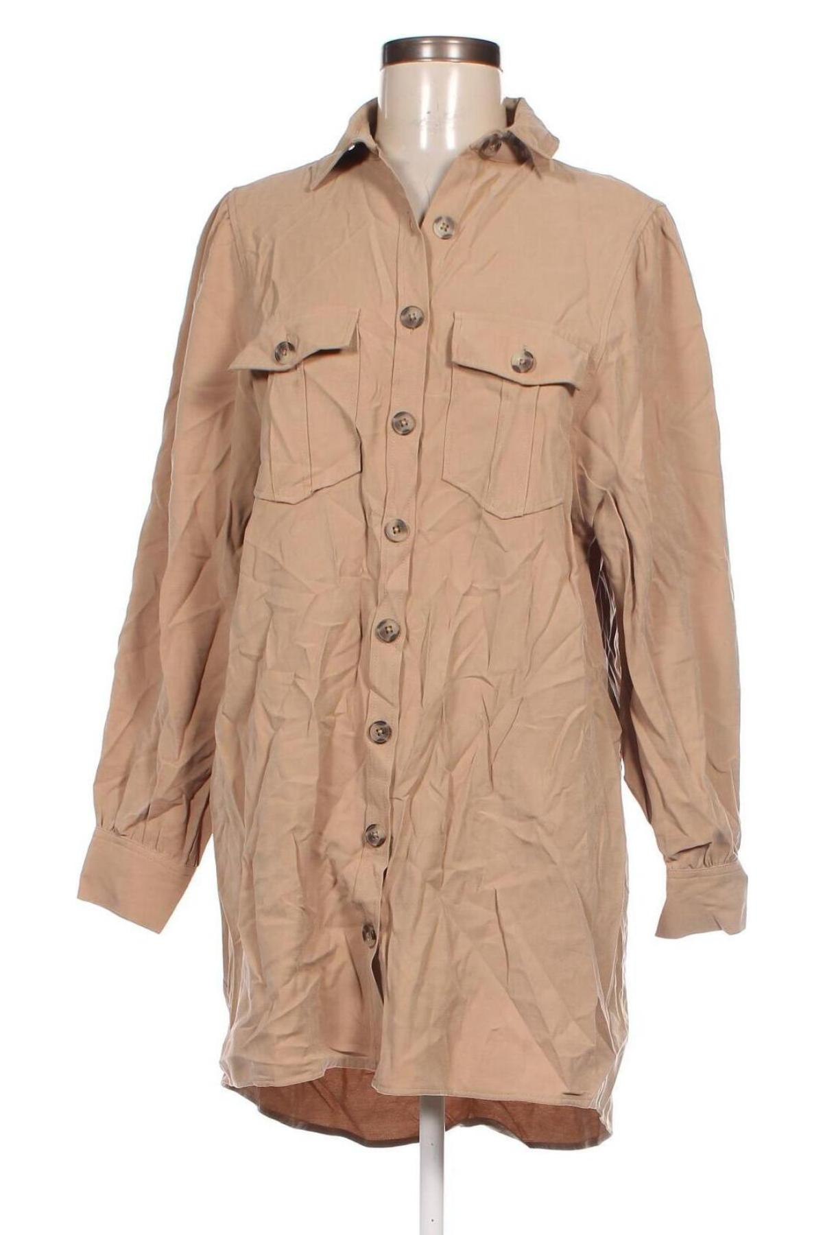 Damenjacke Stradivarius, Größe S, Farbe Beige, Preis € 5,99