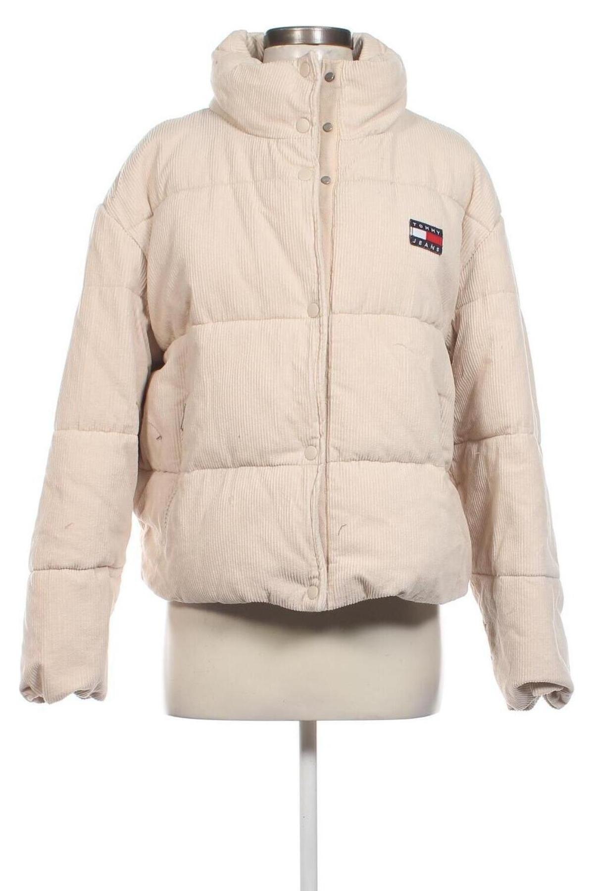 Dámska bunda  Tommy Jeans, Veľkosť XL, Farba Kremová, Cena  216,45 €