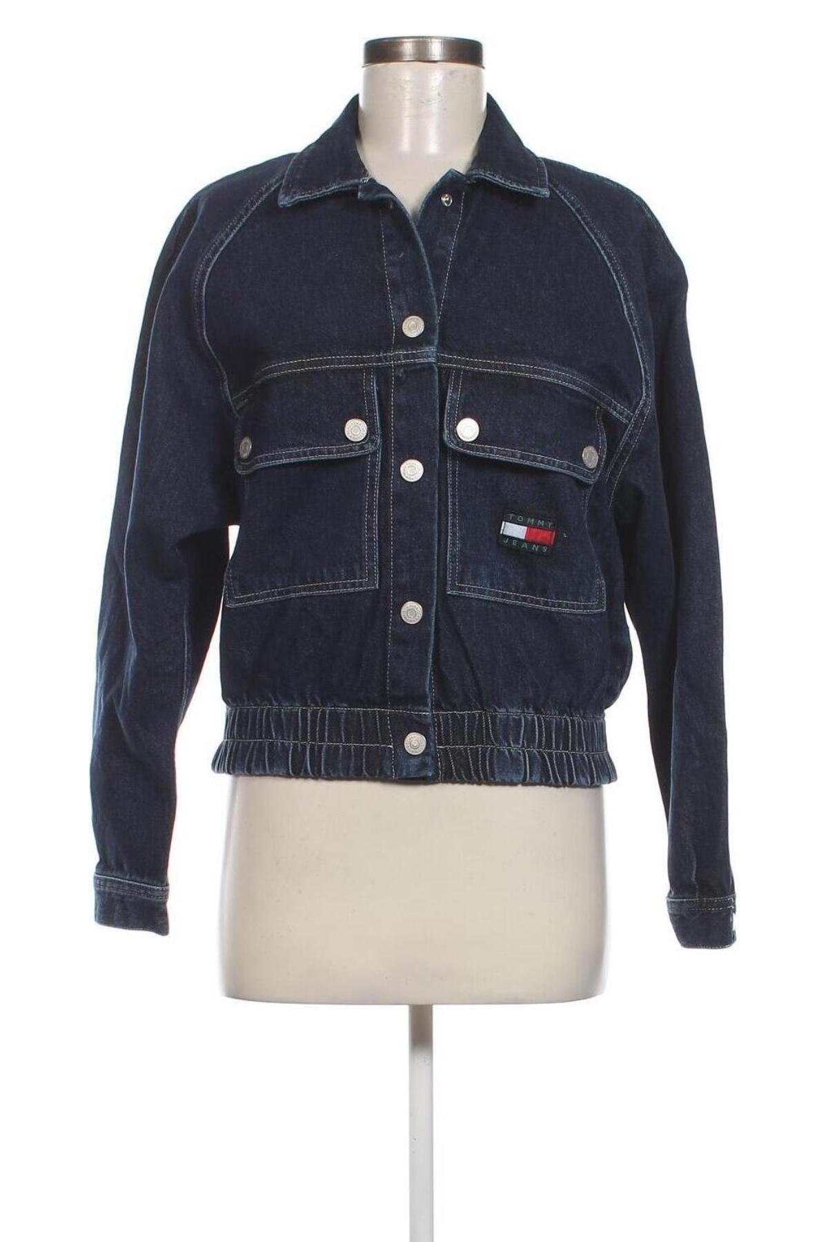 Damenjacke Tommy Jeans, Größe S, Farbe Blau, Preis 97,49 €