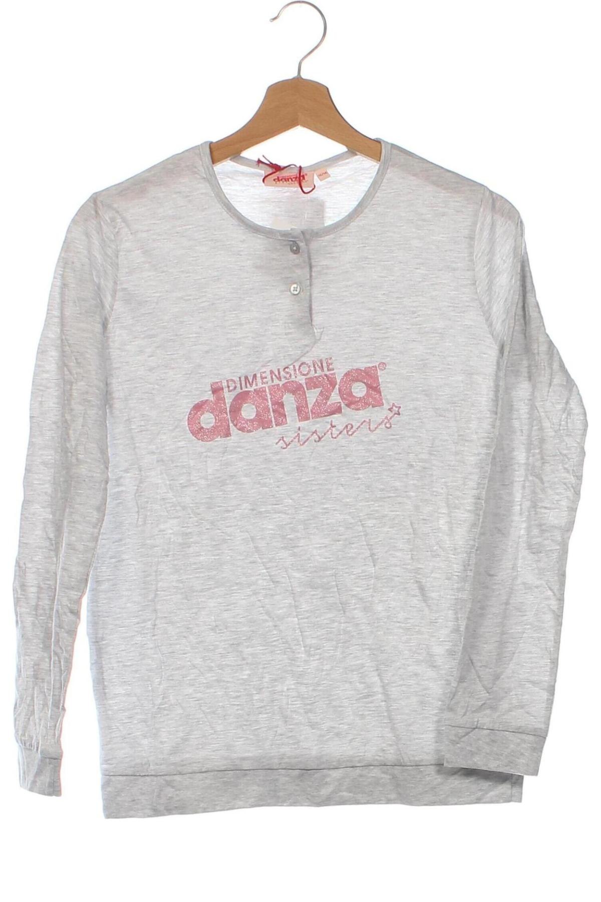 Kinder Shirt Dimensione Danza, Größe 13-14y/ 164-168 cm, Farbe Grau, Preis € 3,99