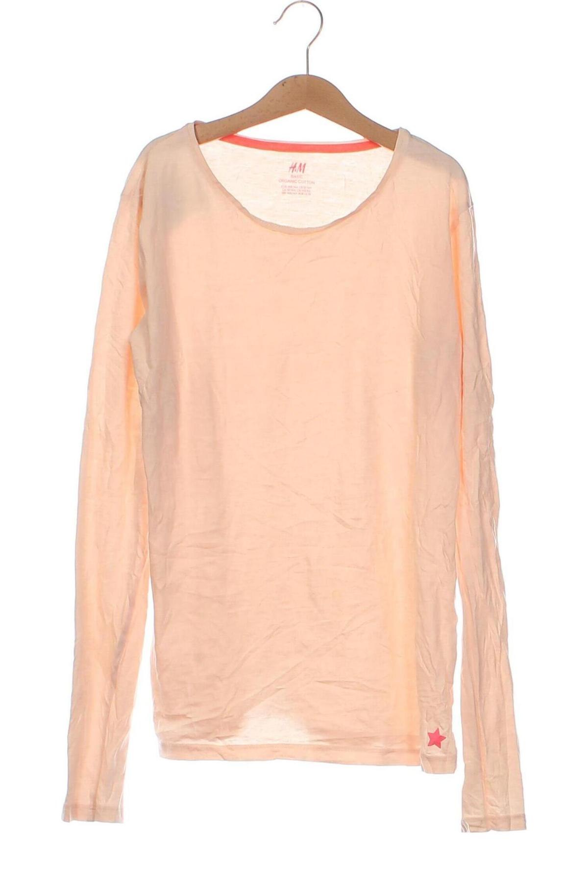 Kinder Shirt H&M, Größe 12-13y/ 158-164 cm, Farbe Orange, Preis 3,99 €