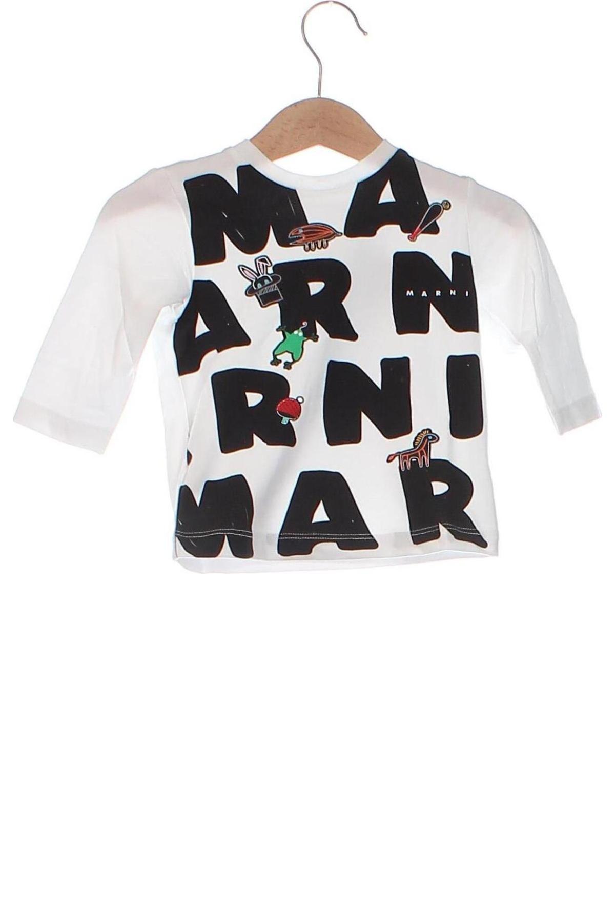 Kinder Shirt Marni, Größe 3-6m/ 62-68 cm, Farbe Weiß, Preis € 69,99