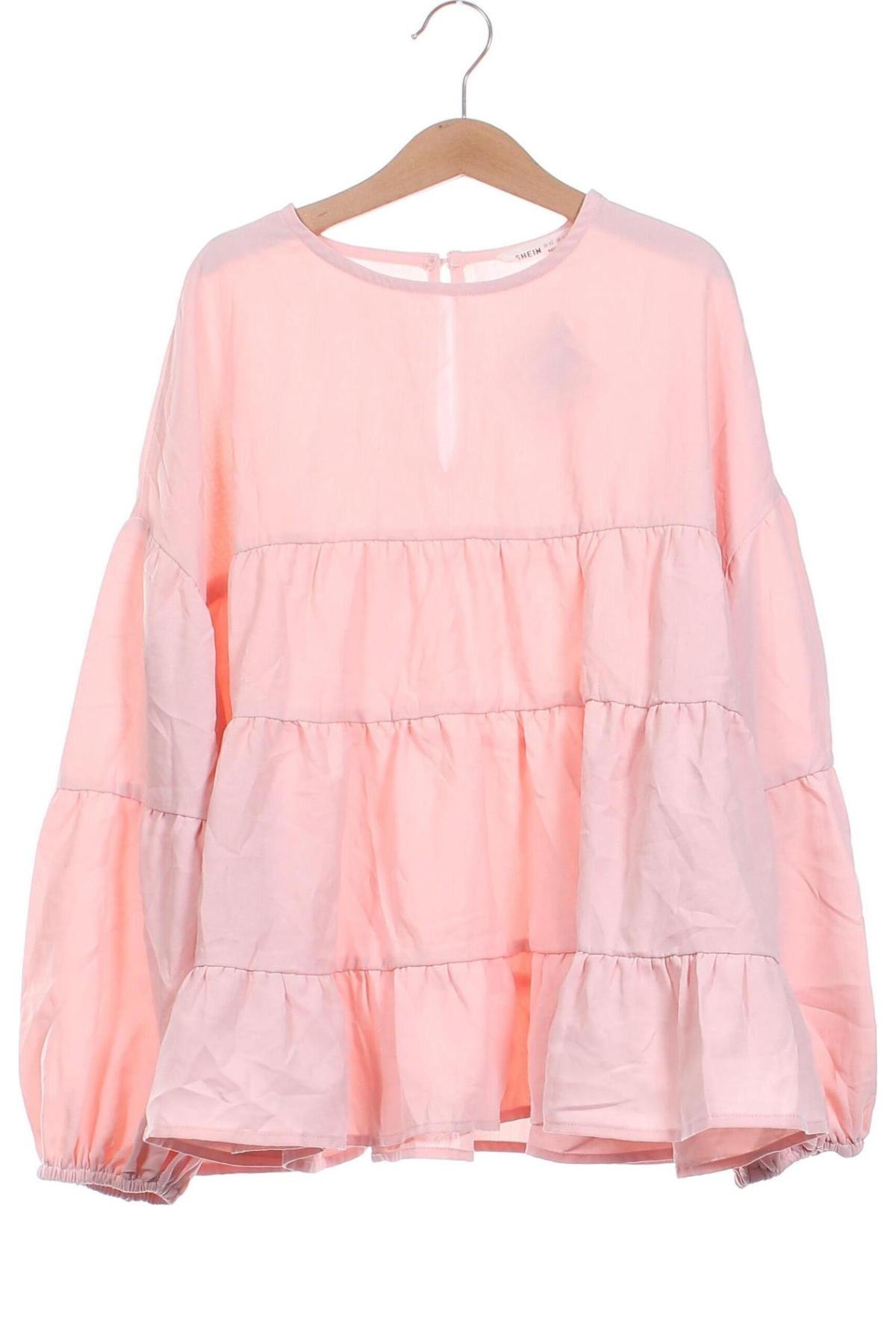 Kinder Shirt SHEIN, Größe 11-12y/ 152-158 cm, Farbe Rosa, Preis 4,29 €