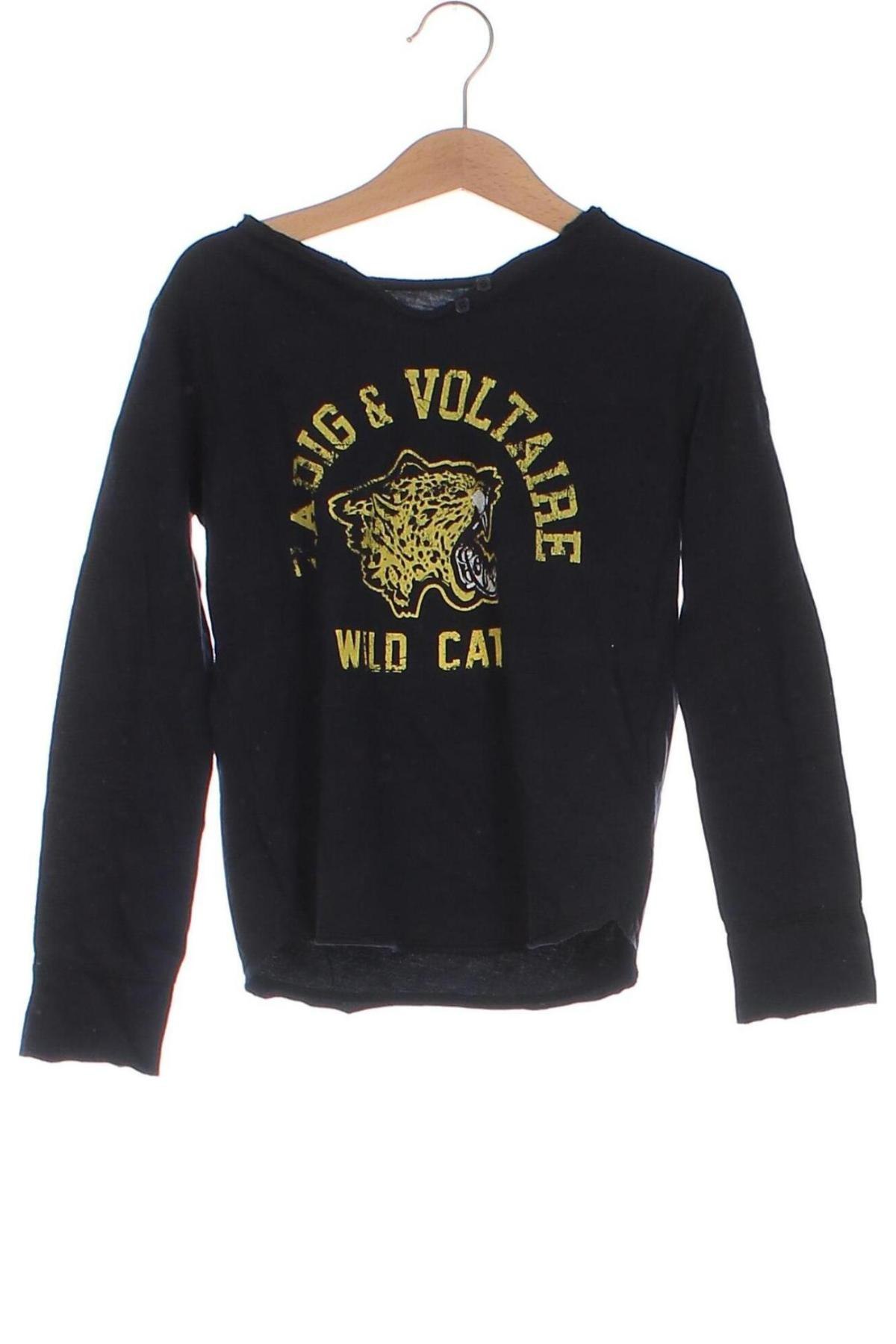 Παιδική μπλούζα Zadig & Voltaire, Μέγεθος 4-5y/ 110-116 εκ., Χρώμα Μπλέ, Τιμή 17,49 €