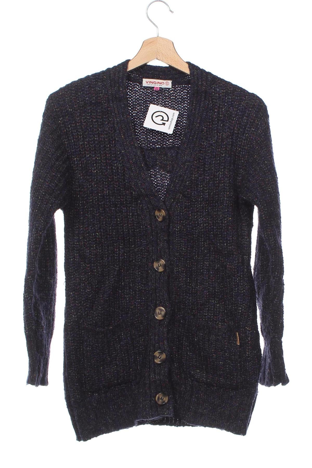 Kinder Strickjacke Vingino, Größe 13-14y/ 164-168 cm, Farbe Blau, Preis € 8,29