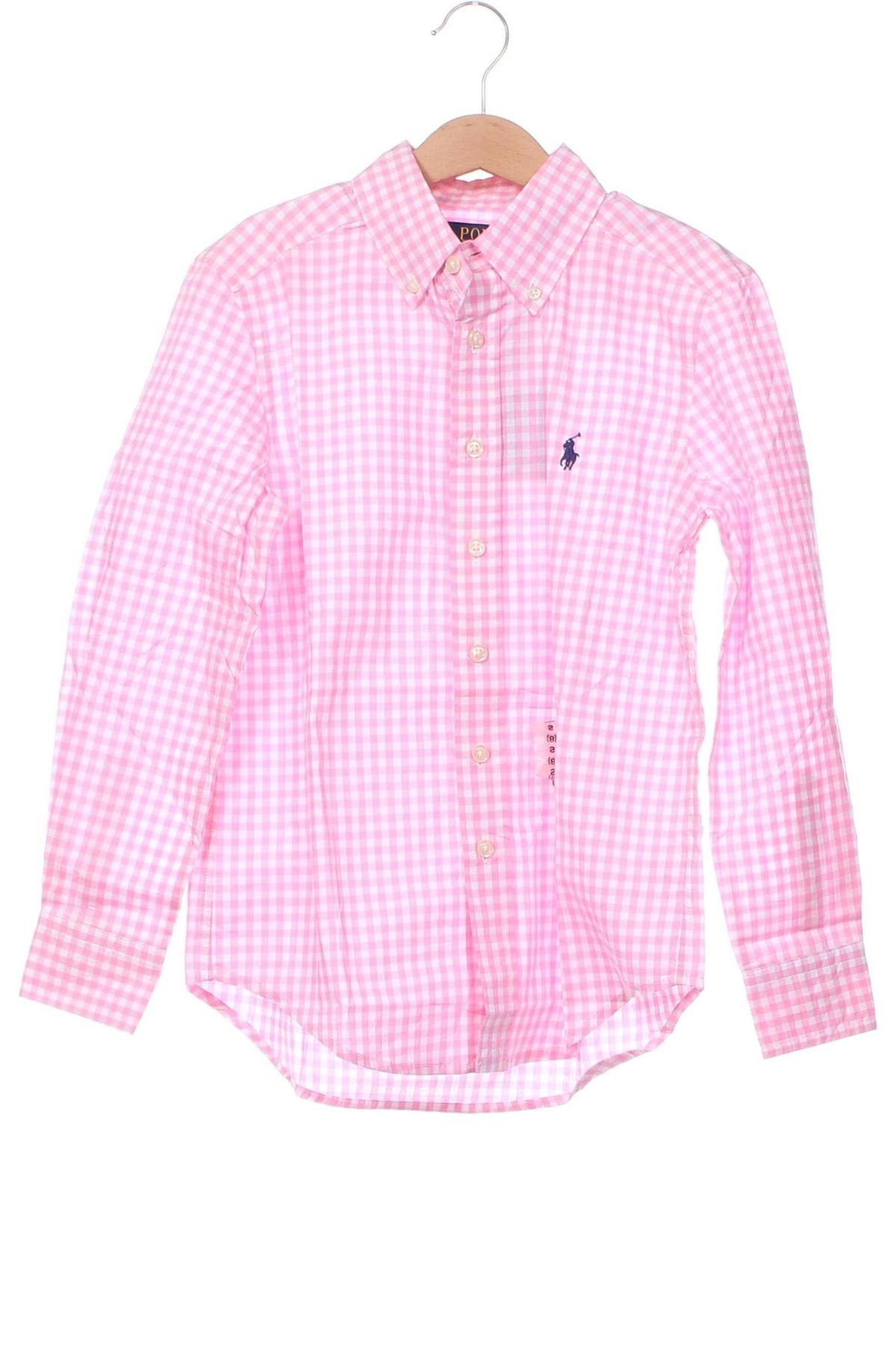 Dziecięca koszula Polo By Ralph Lauren, Rozmiar 7-8y/ 128-134 cm, Kolor Różowy, Cena 271,99 zł