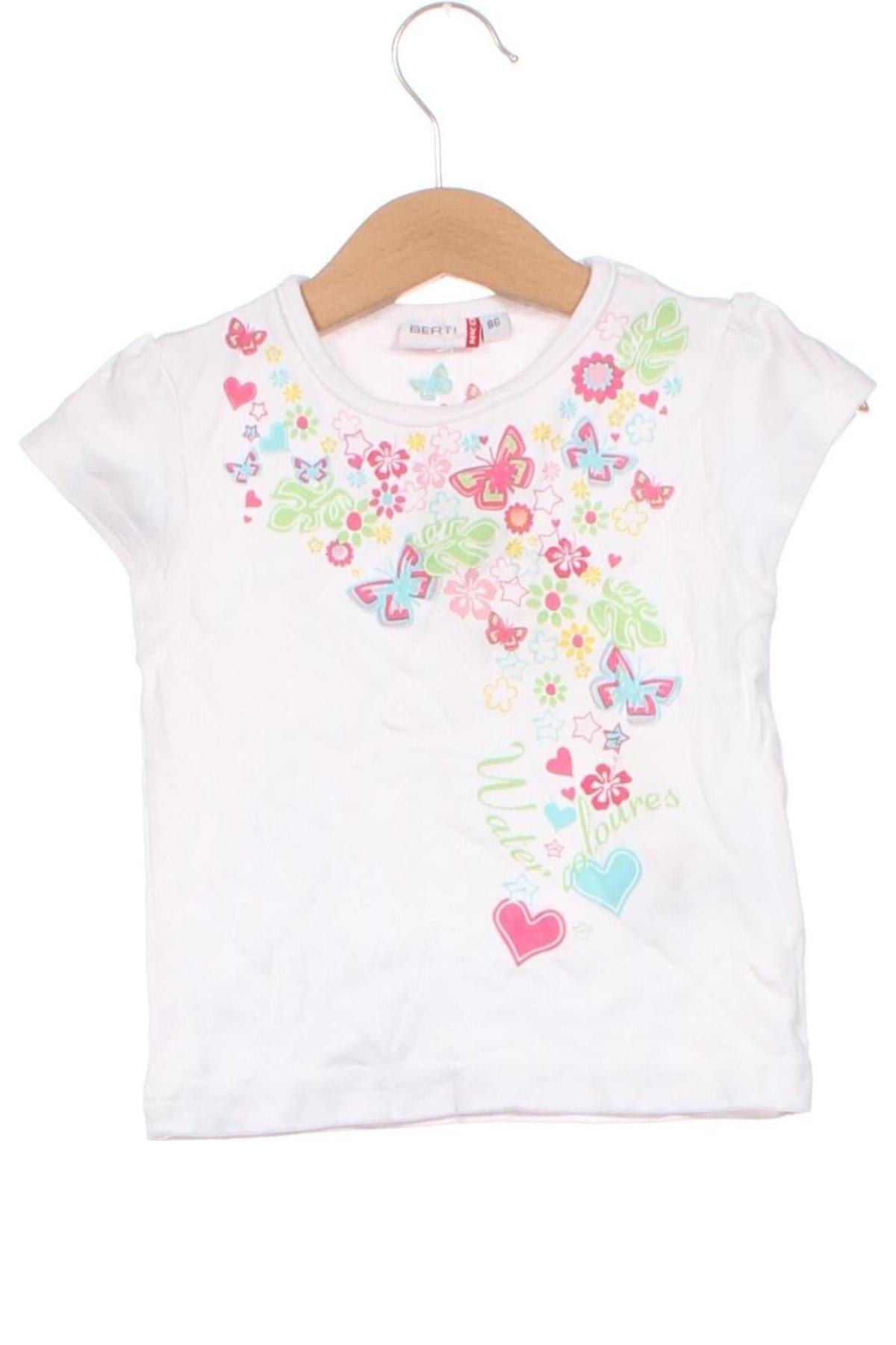 Kinder T-Shirt, Größe 18-24m/ 86-98 cm, Farbe Weiß, Preis € 6,99