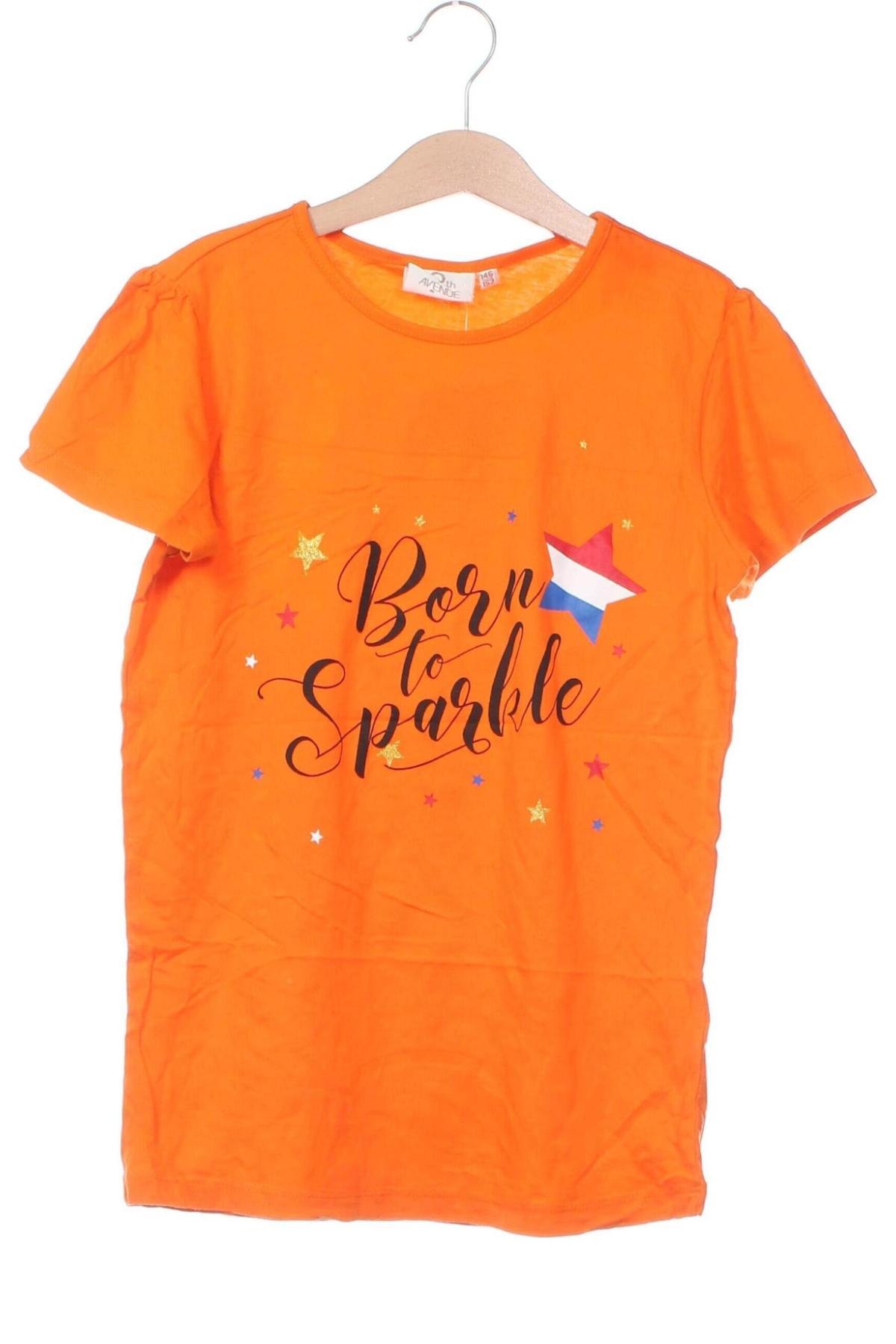 Kinder T-Shirt 9th Avenue, Größe 10-11y/ 146-152 cm, Farbe Orange, Preis € 3,99