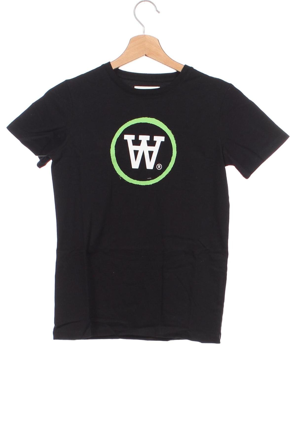 Kinder T-Shirt Double A by Wood Wood, Größe 11-12y/ 152-158 cm, Farbe Schwarz, Preis 14,99 €