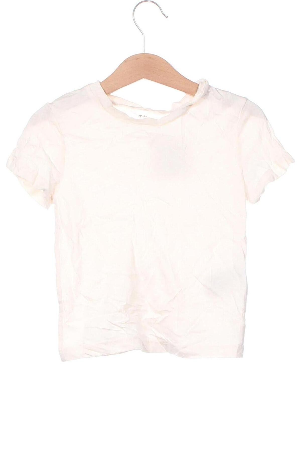 Dziecięcy T-shirt H&M, Rozmiar y, Kolor ecru, Cena 31,99 zł