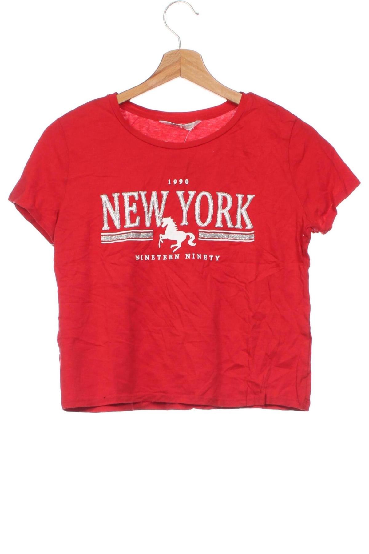 Kinder T-Shirt H&M, Größe 12-13y/ 158-164 cm, Farbe Rot, Preis 3,79 €