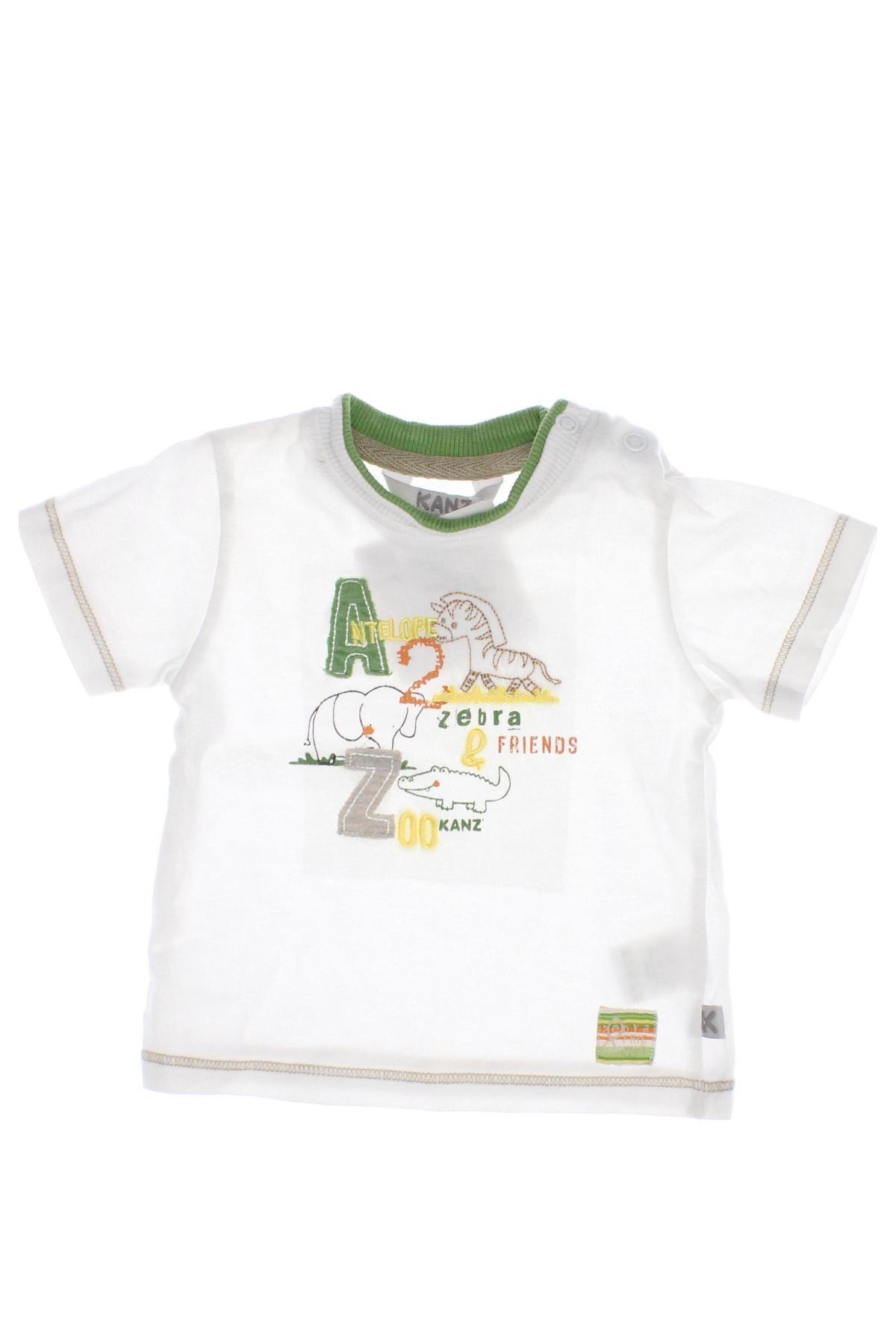 Dziecięcy T-shirt Kanz, Rozmiar 3-6m/ 62-68 cm, Kolor Biały, Cena 8,99 zł