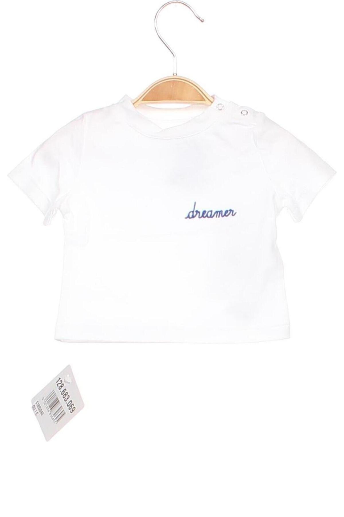 Kinder T-Shirt Maison Labiche, Größe 3-6m/ 62-68 cm, Farbe Weiß, Preis € 9,99