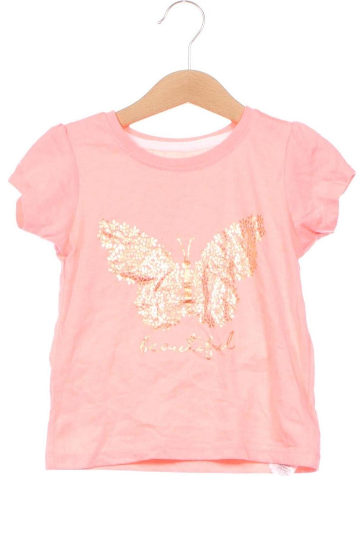 Dziecięcy T-shirt Primark, Rozmiar 2-3y/ 98-104 cm, Kolor Różowy, Cena 31,99 zł