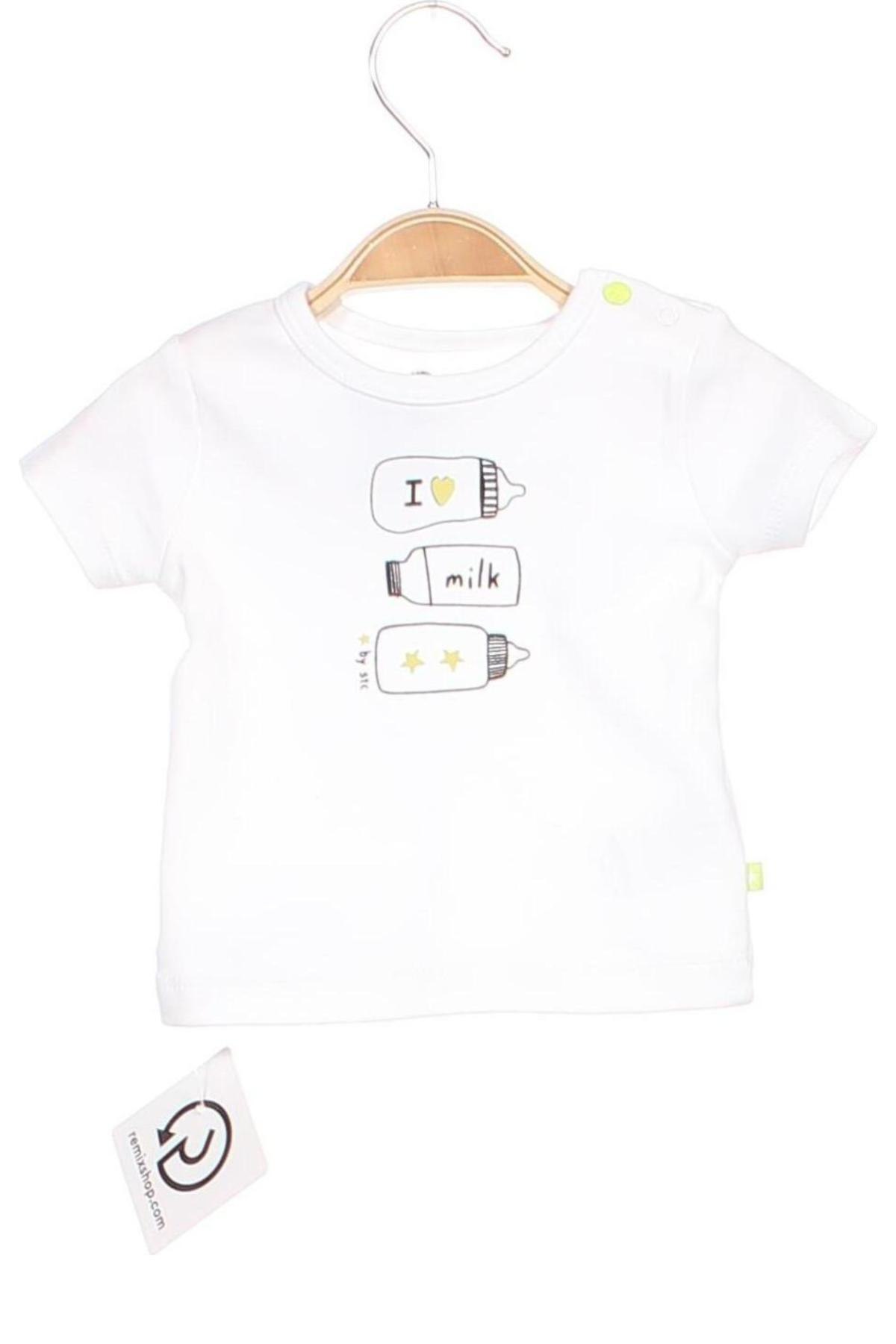 Kinder T-Shirt Staccato, Größe 1-2m/ 50-56 cm, Farbe Weiß, Preis 5,99 €