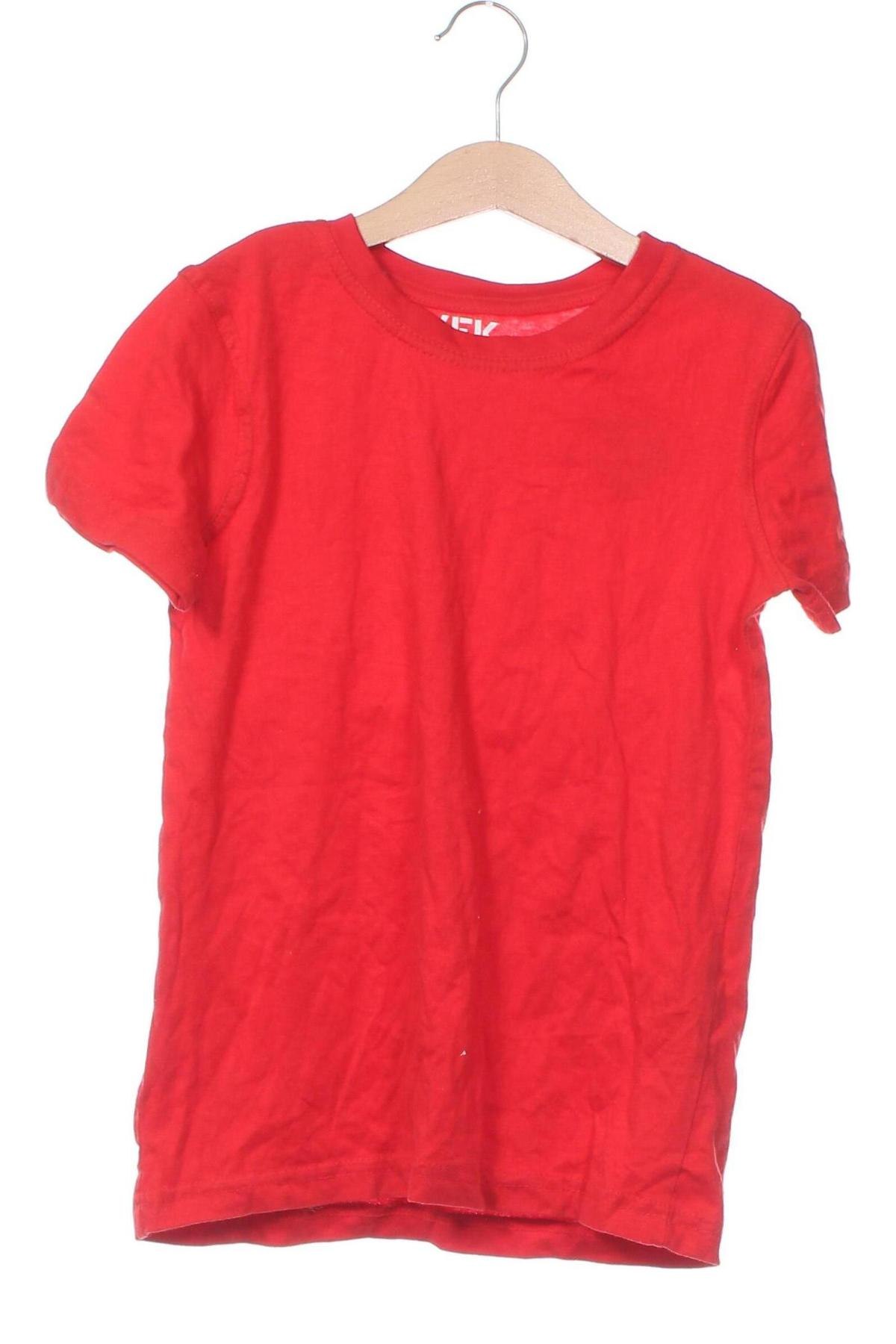 Kinder T-Shirt Y.F.K., Größe 7-8y/ 128-134 cm, Farbe Rot, Preis 6,99 €