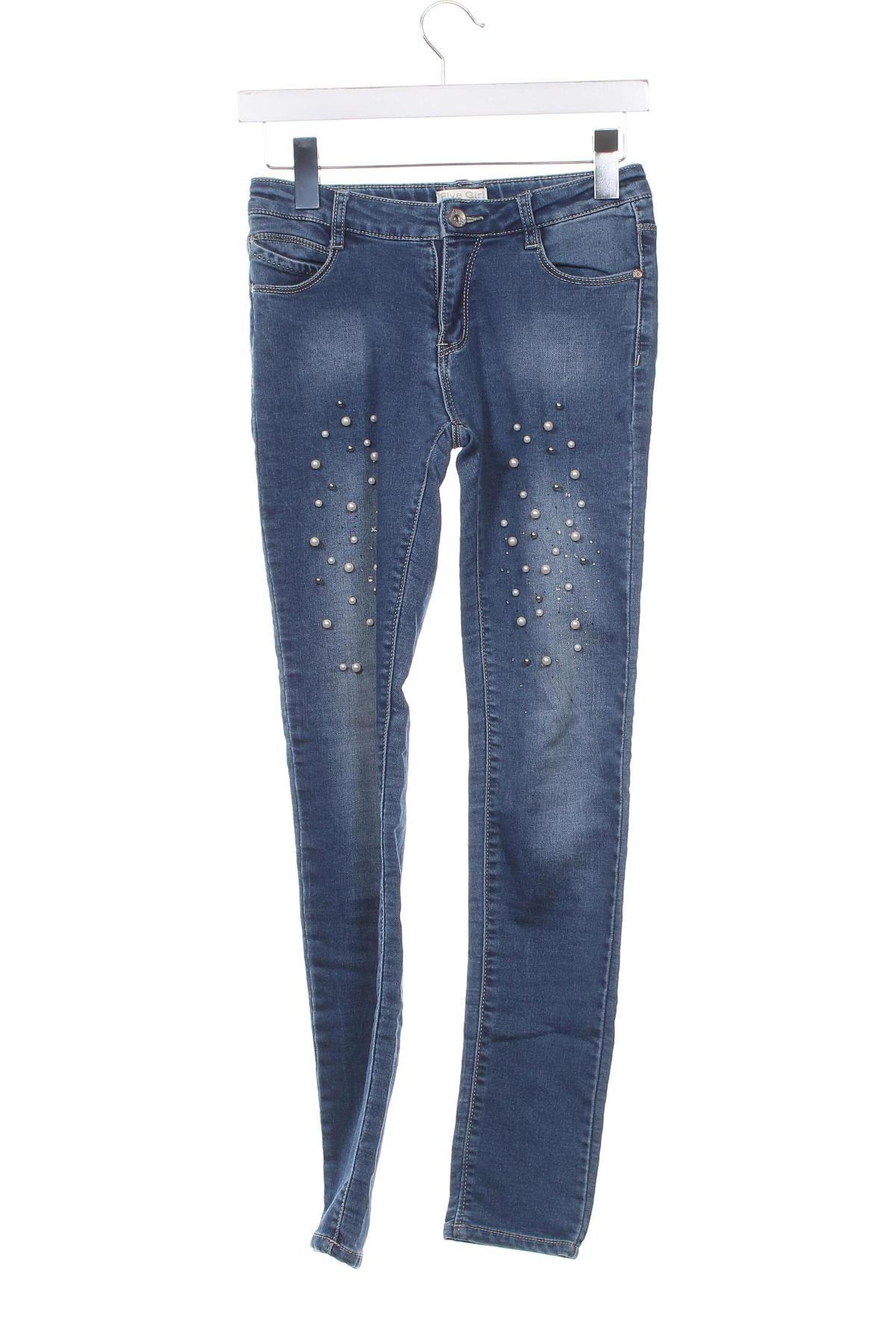 Kinderjeans, Größe 13-14y/ 164-168 cm, Farbe Blau, Preis 9,99 €