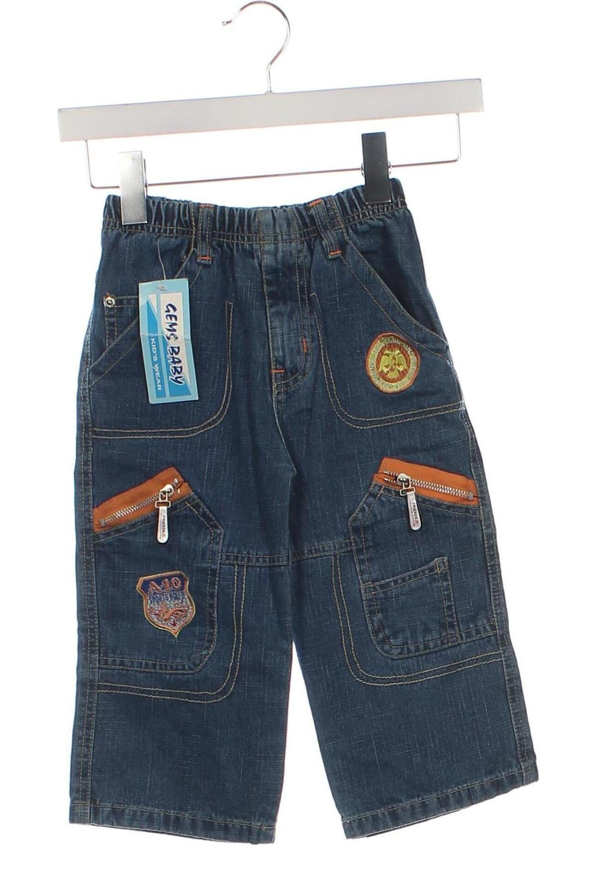 Kinderjeans GEMS, Größe 3-4y/ 104-110 cm, Farbe Blau, Preis 9,49 €