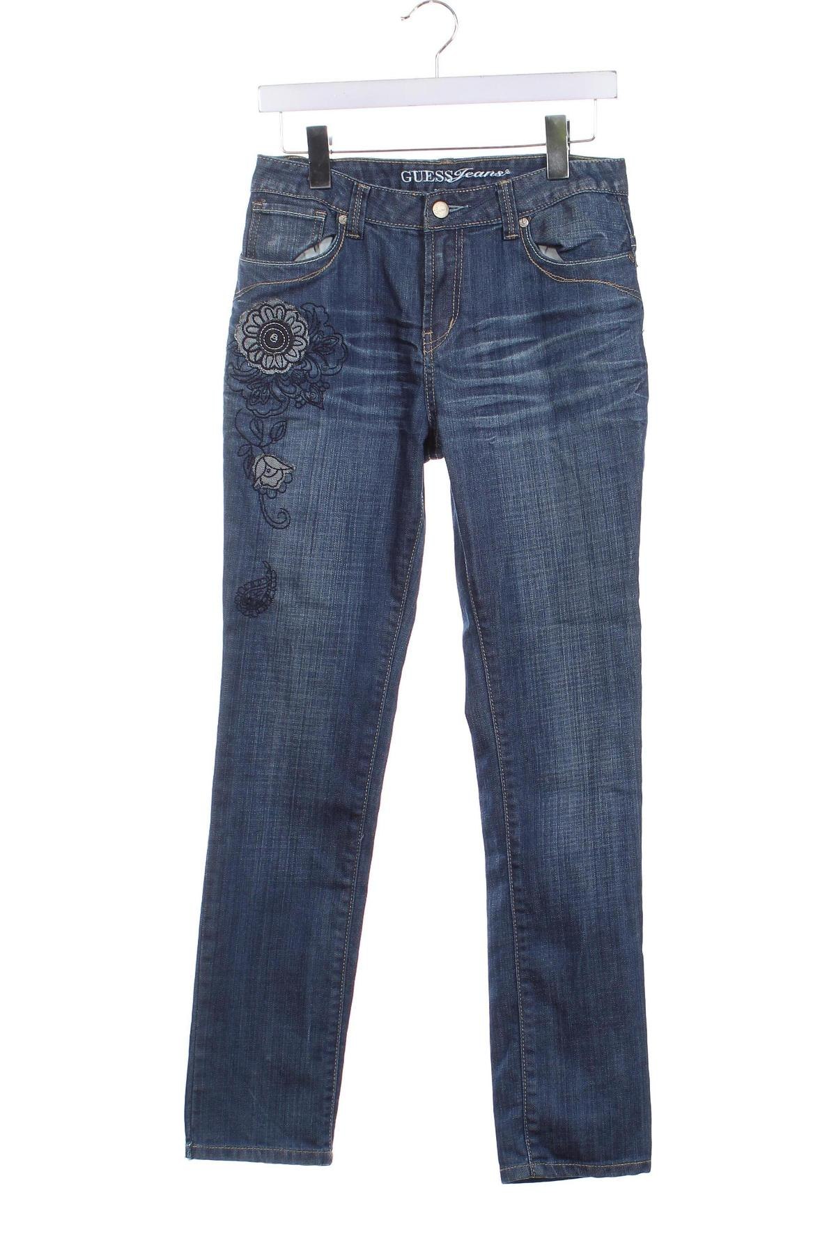 Kinderjeans Guess, Größe 15-18y/ 170-176 cm, Farbe Blau, Preis 16,49 €