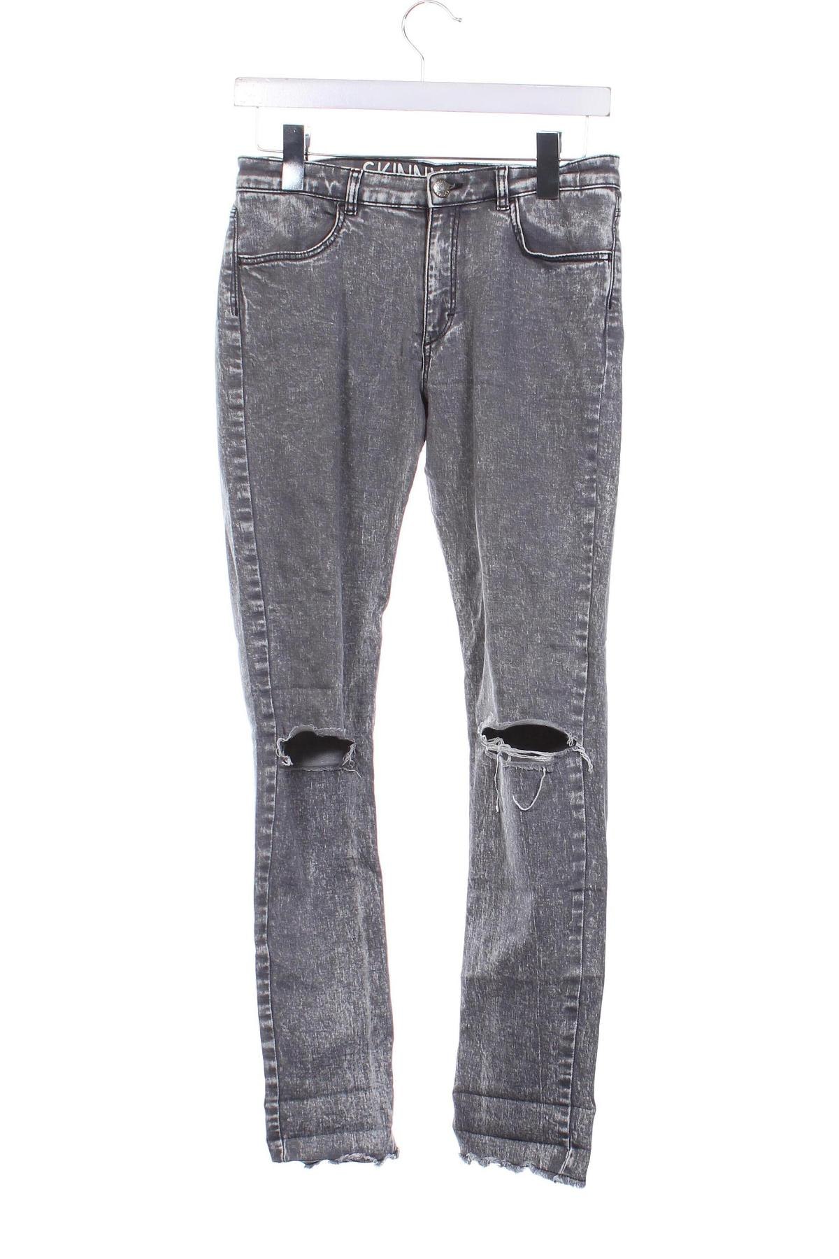 Detské džínsy  H&M, Veľkosť 15-18y/ 170-176 cm, Farba Sivá, Cena  4,95 €