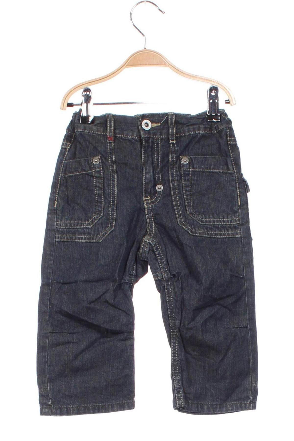 Dziecięce jeansy H&M, Rozmiar 12-18m/ 80-86 cm, Kolor Niebieski, Cena 12,99 zł