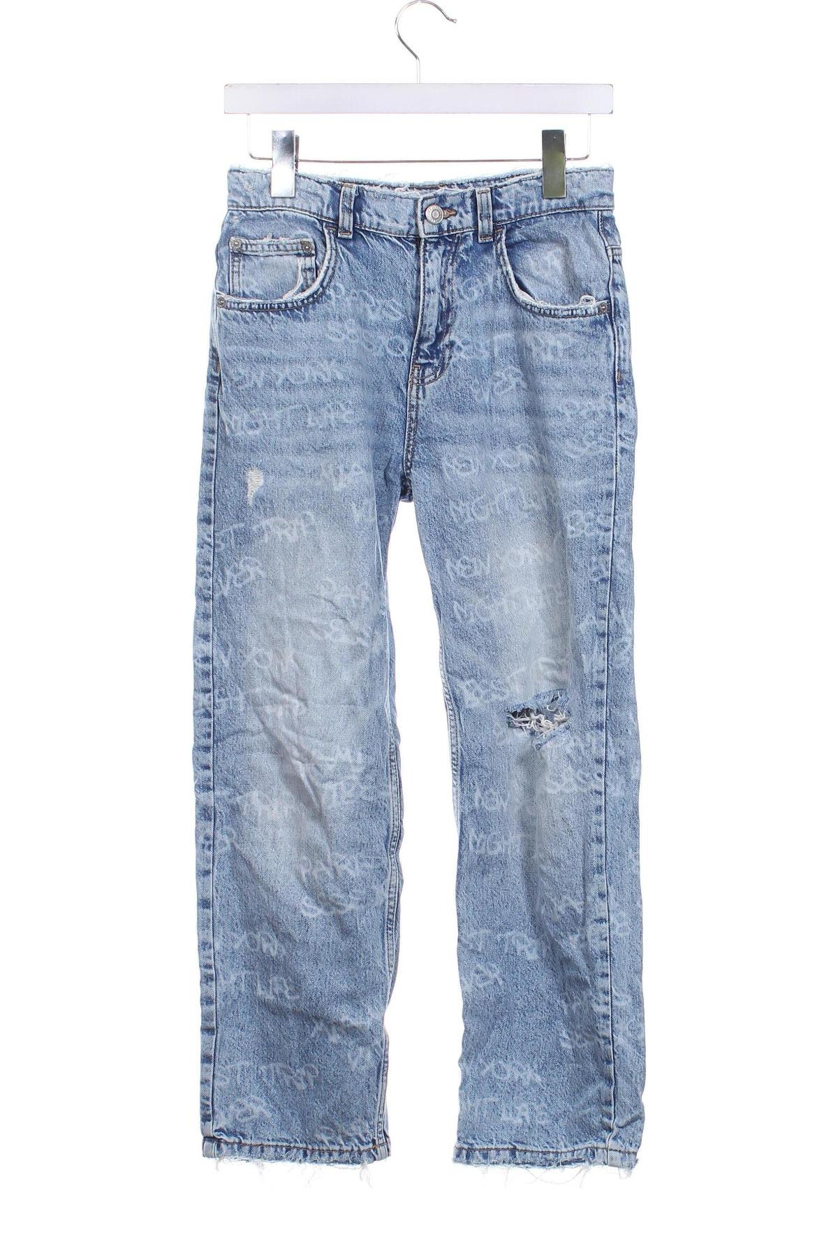 Kinderjeans Zara, Größe 11-12y/ 152-158 cm, Farbe Grau, Preis 5,99 €