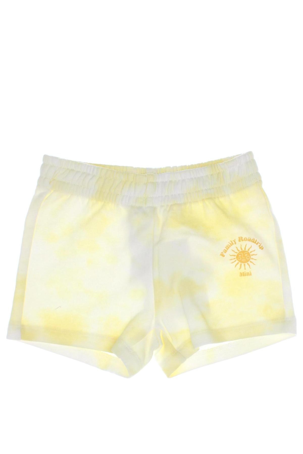 Kinder Shorts Gina Tricot, Größe 18-24m/ 86-98 cm, Farbe Gelb, Preis 5,79 €