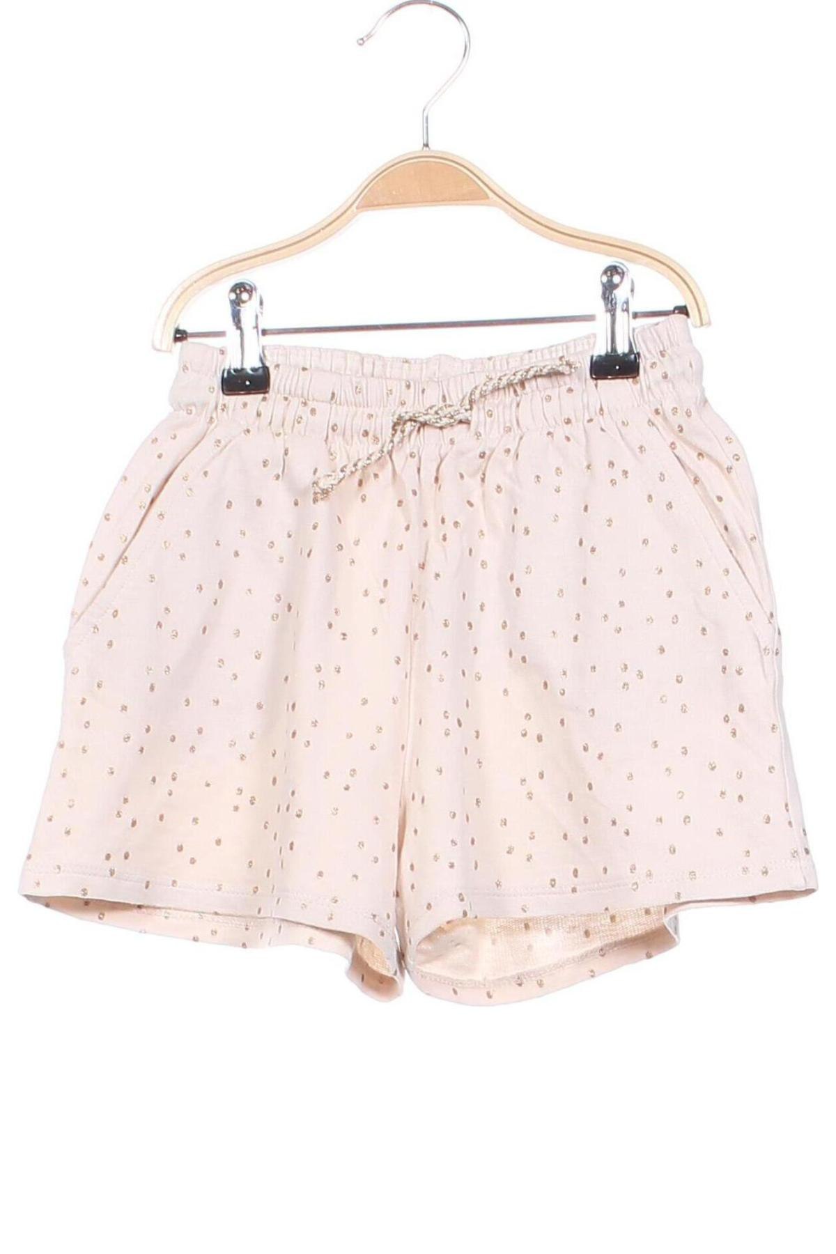 Kinder Shorts H&M, Größe 7-8y/ 128-134 cm, Farbe Beige, Preis 3,99 €