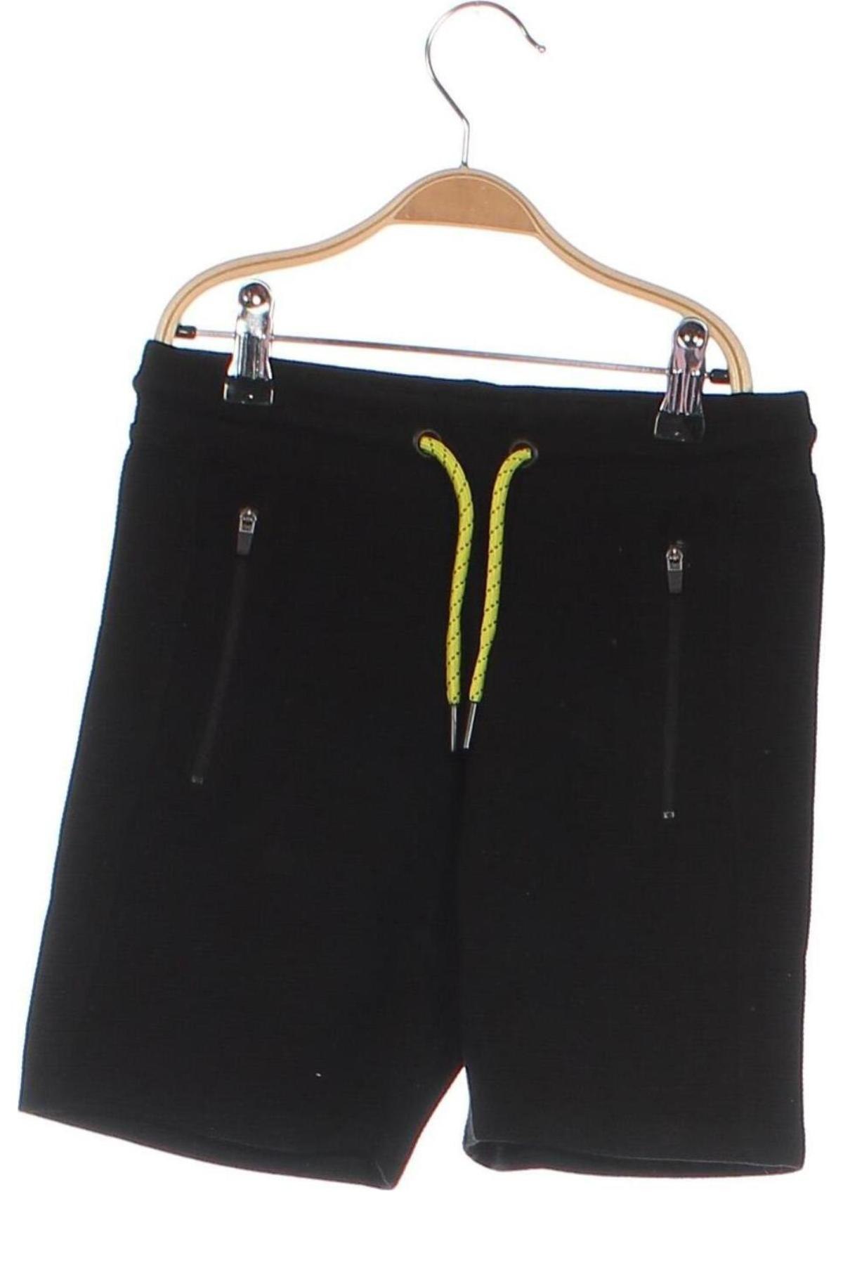 Pantaloni scurți pentru copii Mango, Mărime 6-7y/ 122-128 cm, Culoare Negru, Preț 44,99 Lei