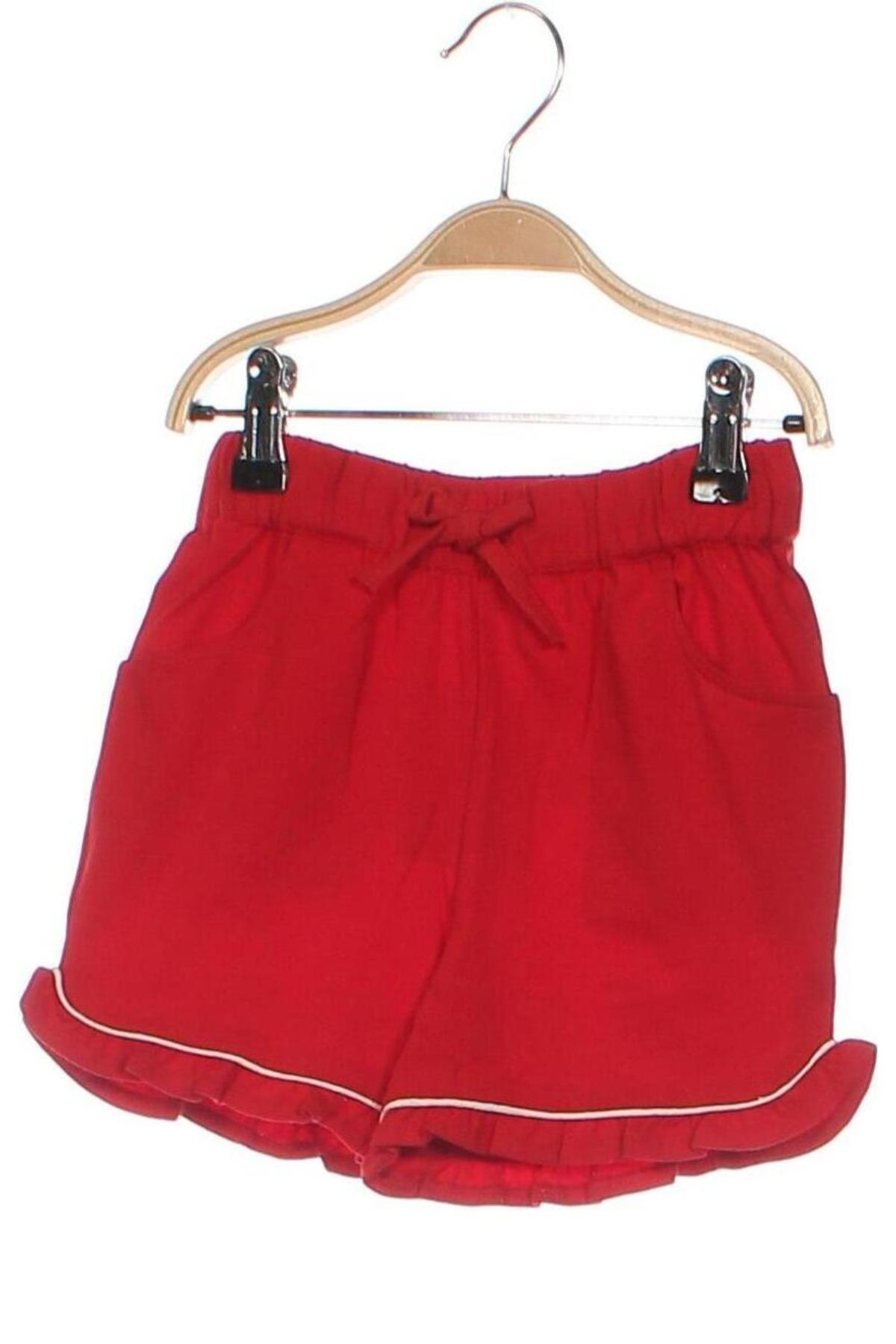 Kinder Shorts Steiff, Größe 2-3y/ 98-104 cm, Farbe Rot, Preis € 9,99