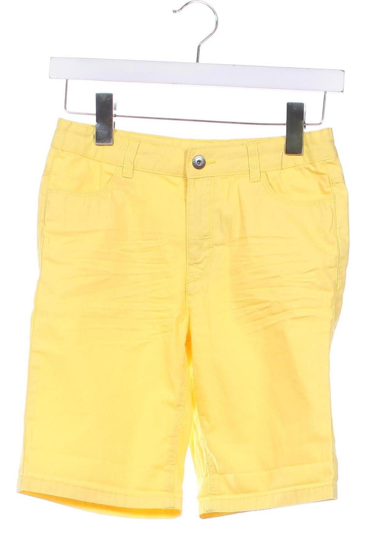 Kinder Shorts Vertbaudet, Größe 11-12y/ 152-158 cm, Farbe Gelb, Preis € 2,99