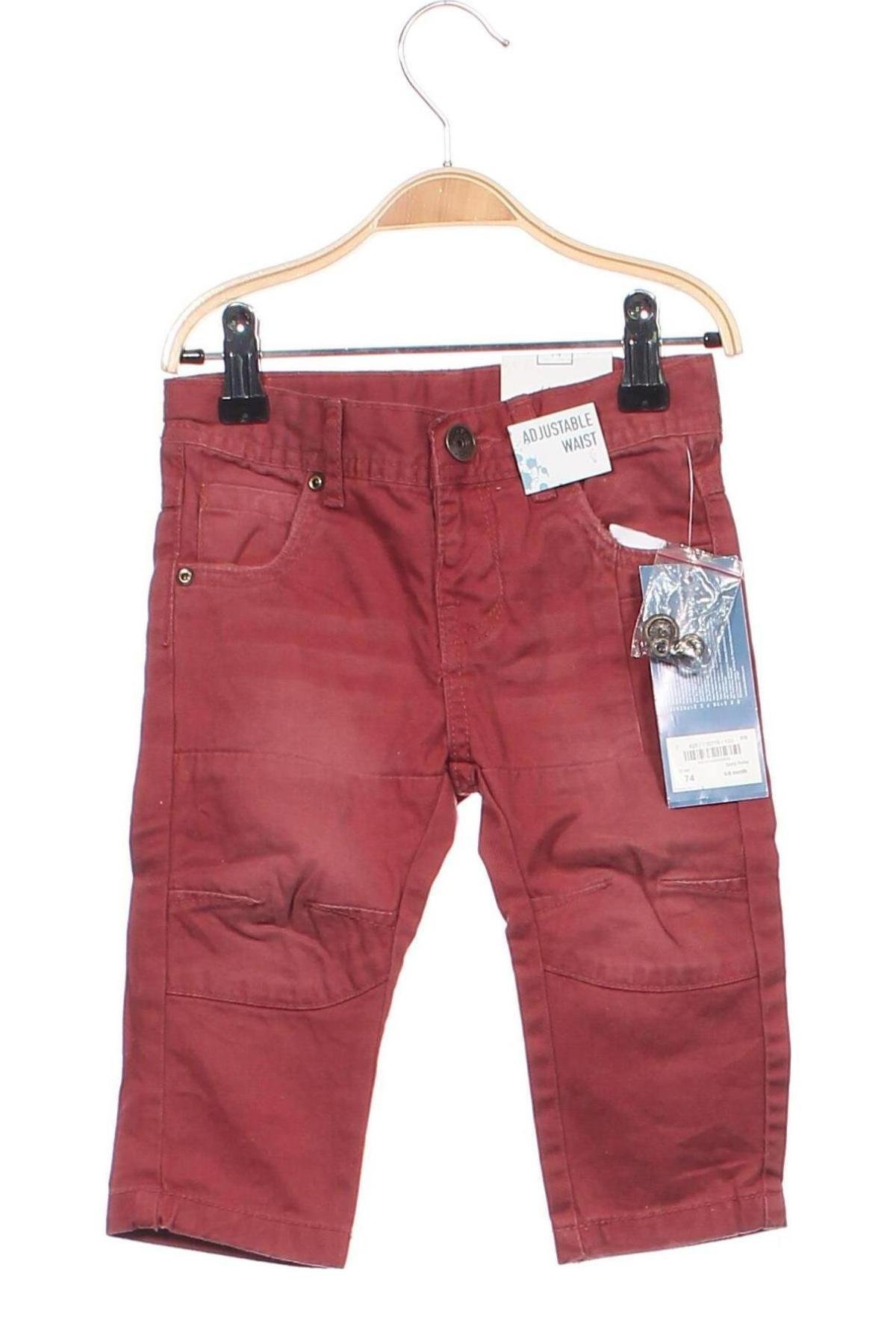 Pantaloni pentru copii Dopo Dopo, Mărime 6-9m/ 68-74 cm, Culoare Roșu, Preț 52,99 Lei