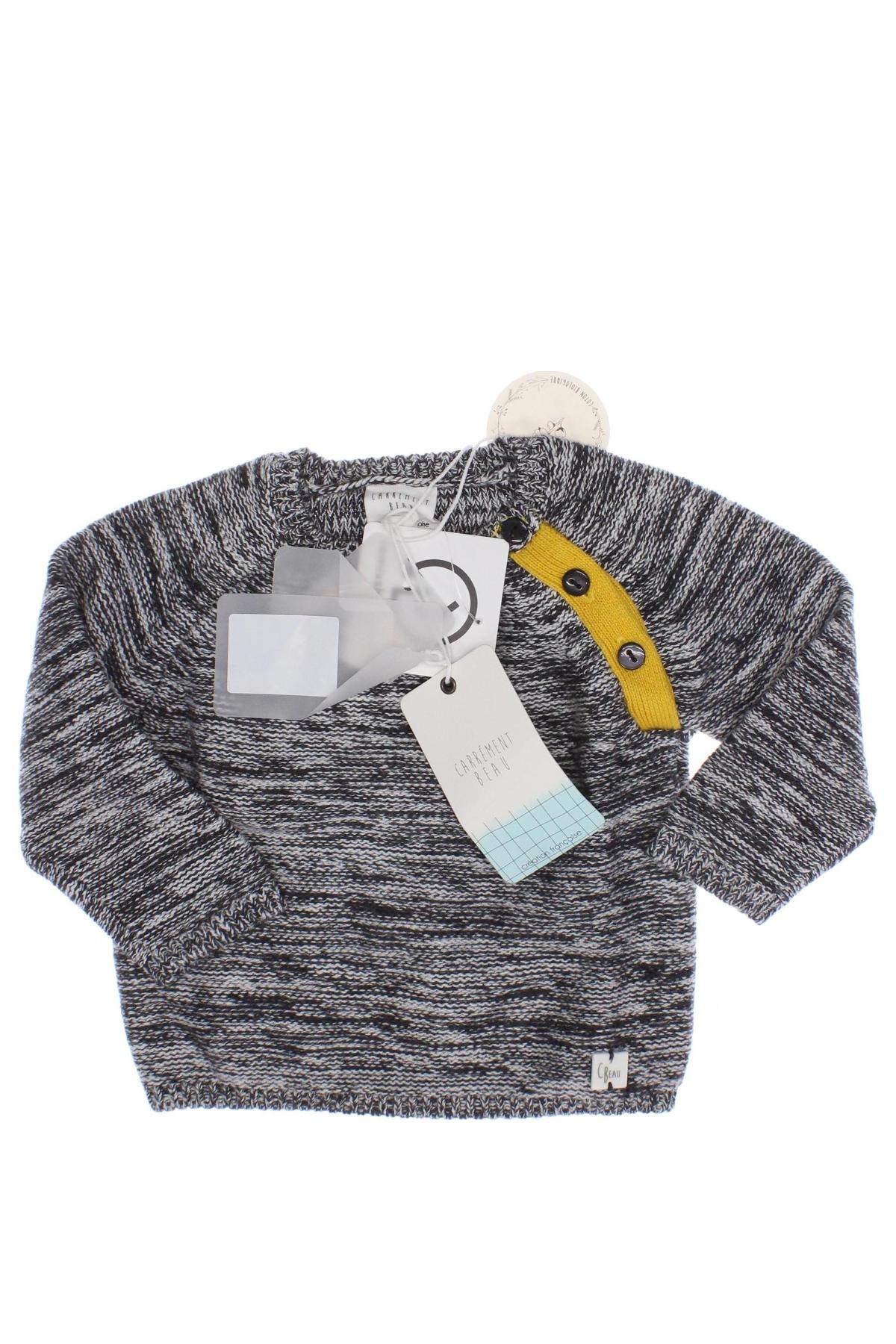 Kinderpullover Carrement Beau, Größe 3-6m/ 62-68 cm, Farbe Grau, Preis € 26,49