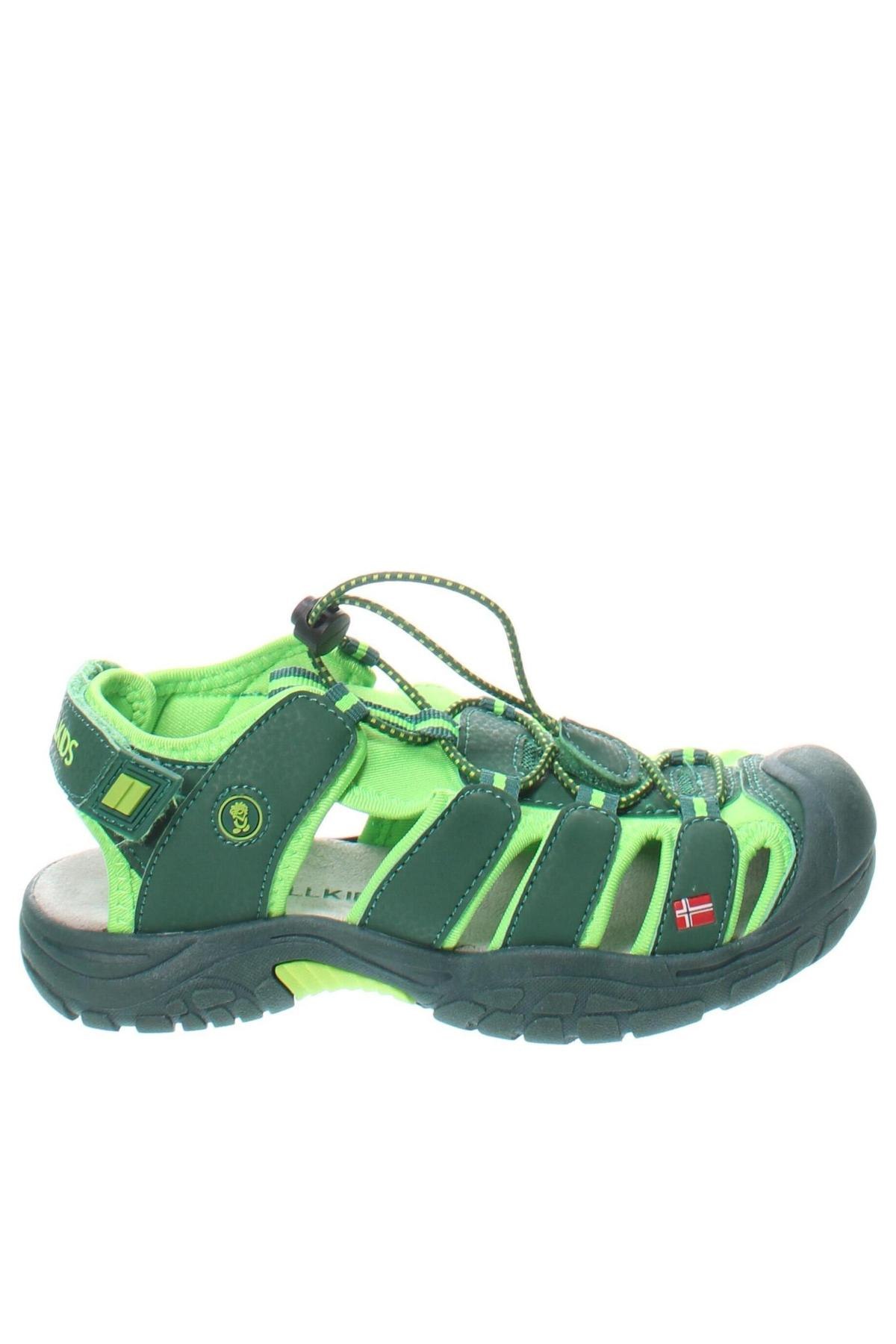 Kinder Sandalen Trollkids, Größe 33, Farbe Grün, Preis € 9,99