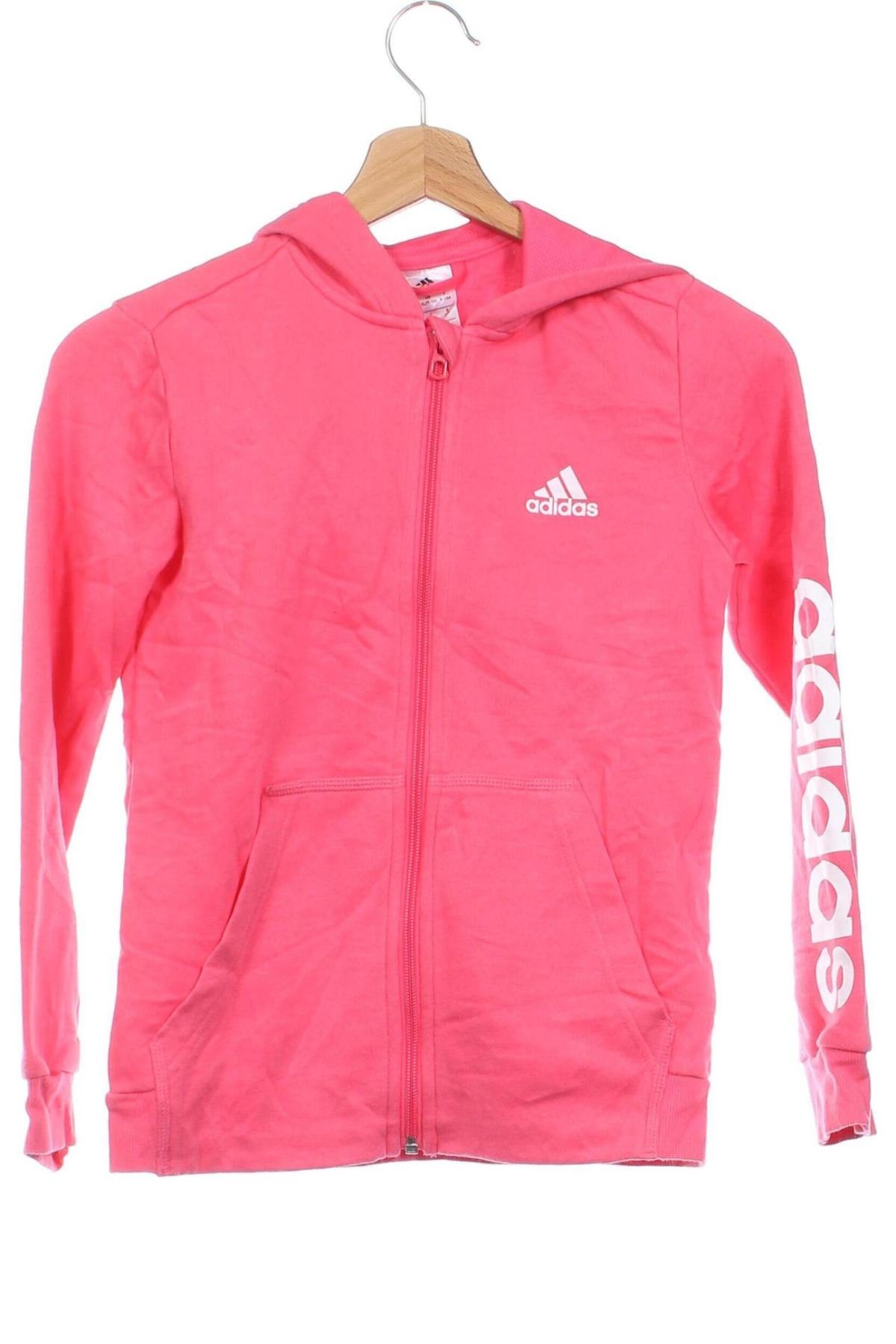 Dziecięca bluza Adidas, Rozmiar 8-9y/ 134-140 cm, Kolor Różowy, Cena 131,49 zł