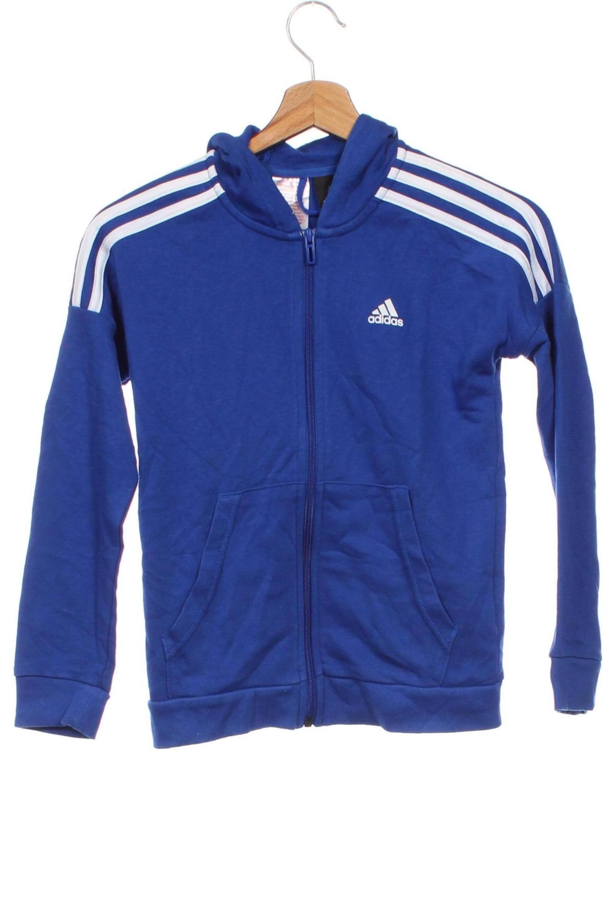 Gyerek sweatshirt Adidas, Méret 9-10y / 140-146 cm, Szín Kék, Ár 10 429 Ft