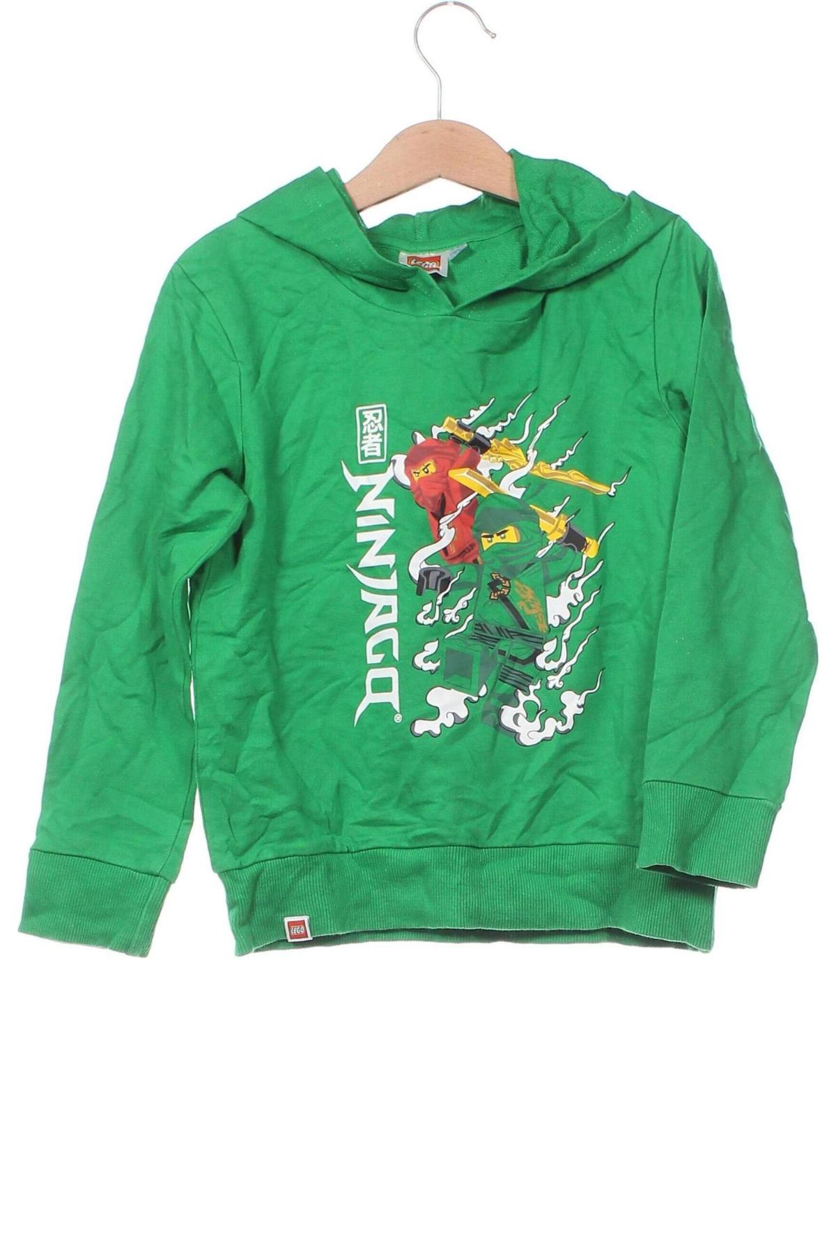 Gyerek sweatshirt Lego, Méret 4-5y / 110-116 cm, Szín Zöld, Ár 5 879 Ft