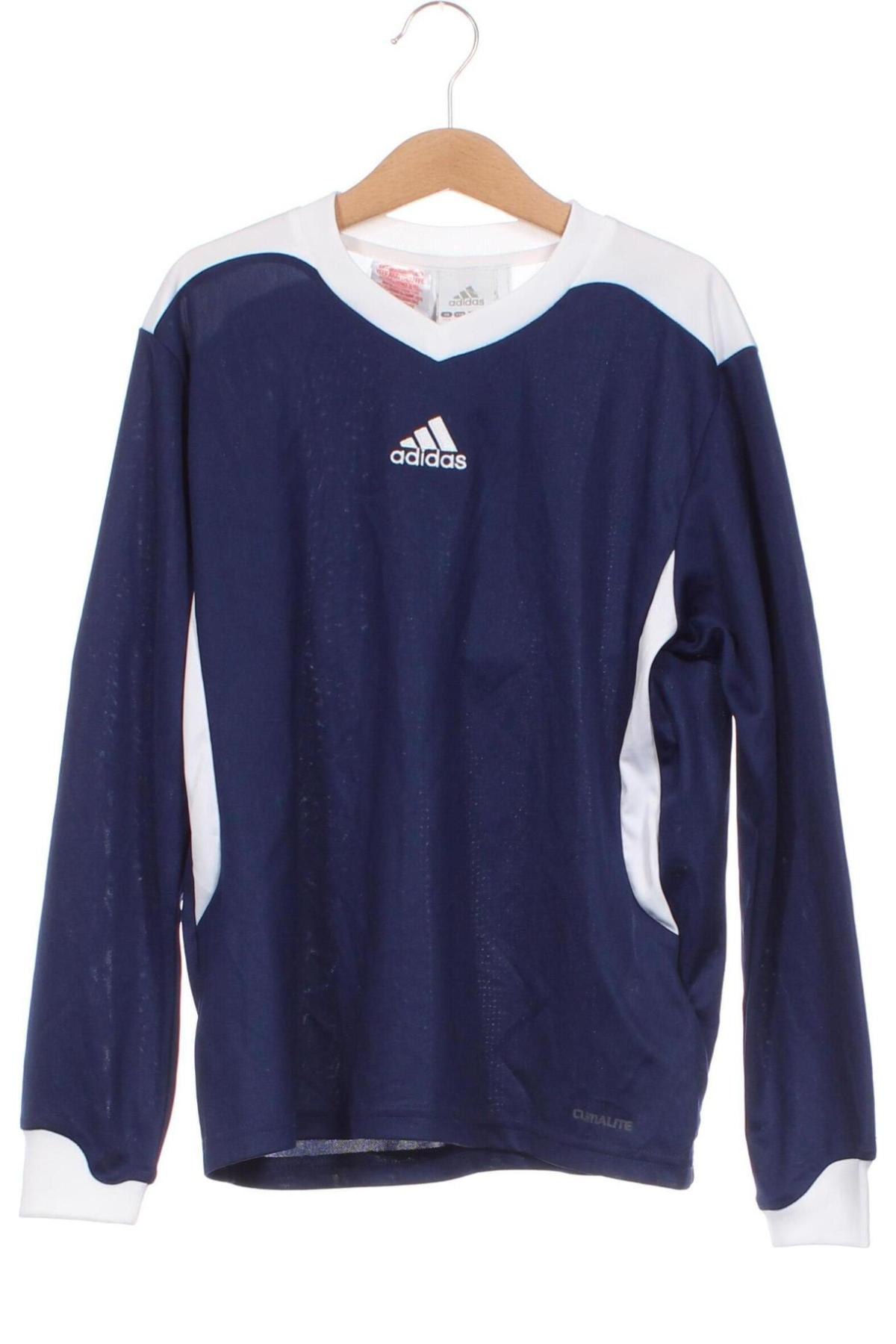 Kinder Shirt Adidas, Größe 11-12y/ 152-158 cm, Farbe Blau, Preis 16,99 €