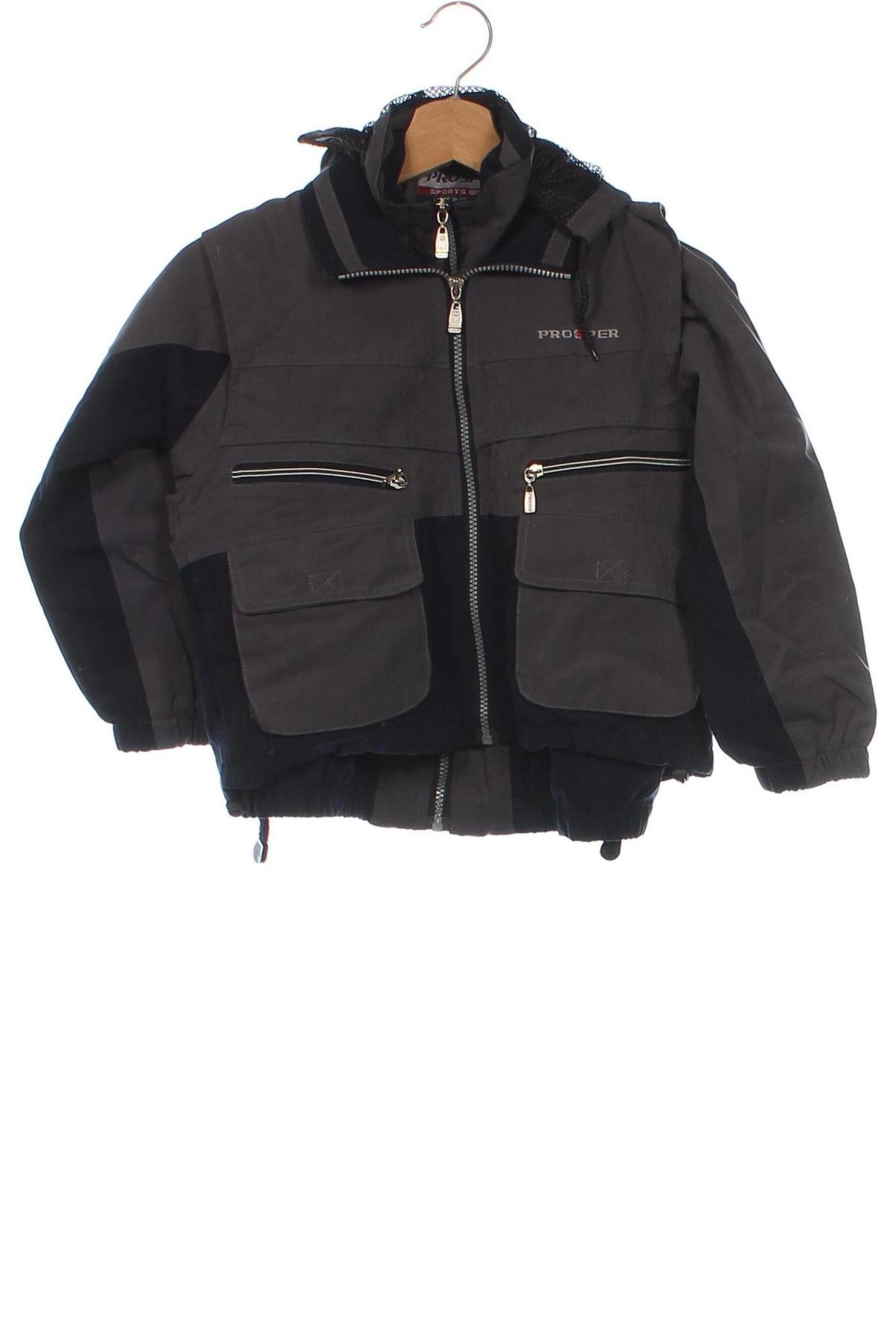 Kinderjacke, Größe 6-7y/ 122-128 cm, Farbe Grau, Preis € 11,99