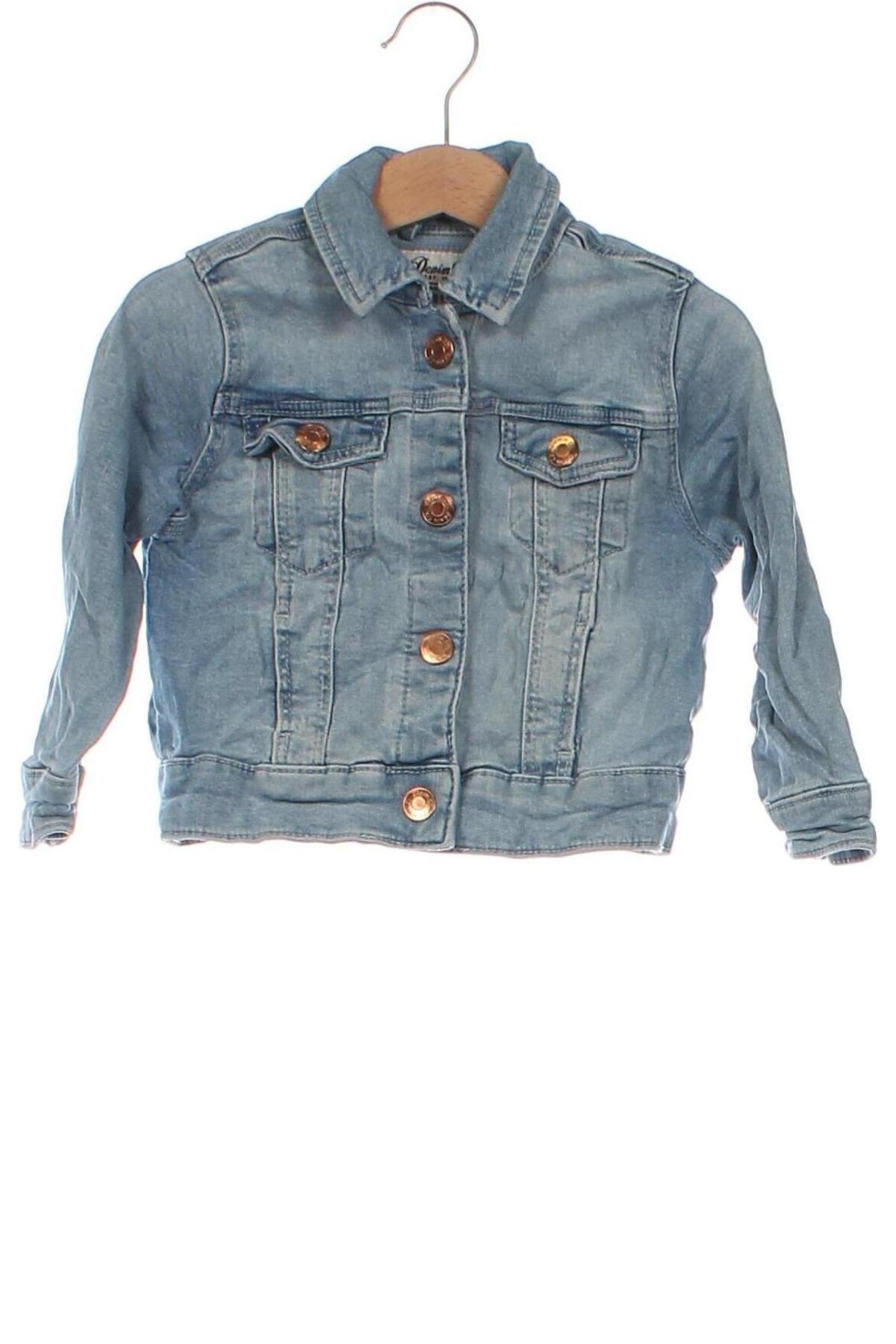 Kinderjacke Denim Co., Größe 2-3y/ 98-104 cm, Farbe Blau, Preis € 12,79