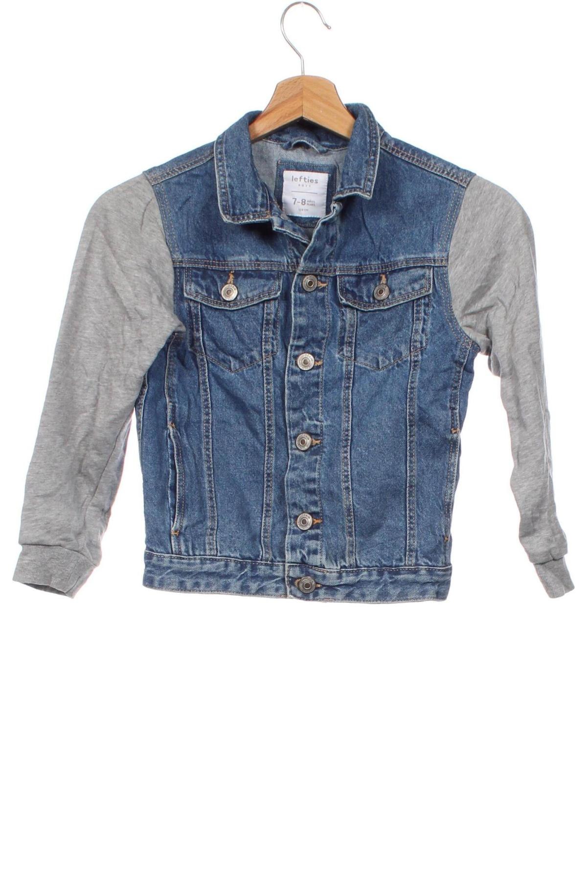 Kinderjacke Lefties, Größe 7-8y/ 128-134 cm, Farbe Blau, Preis € 12,99