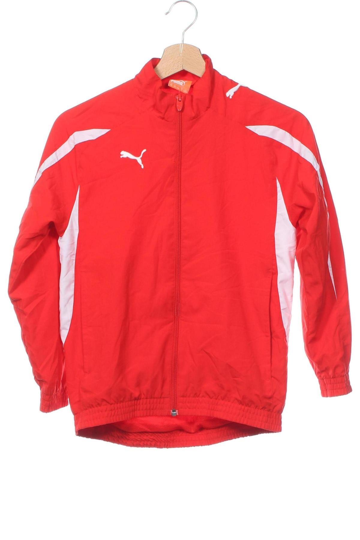 Kinderjacke PUMA, Größe 9-10y/ 140-146 cm, Farbe Rot, Preis 9,49 €