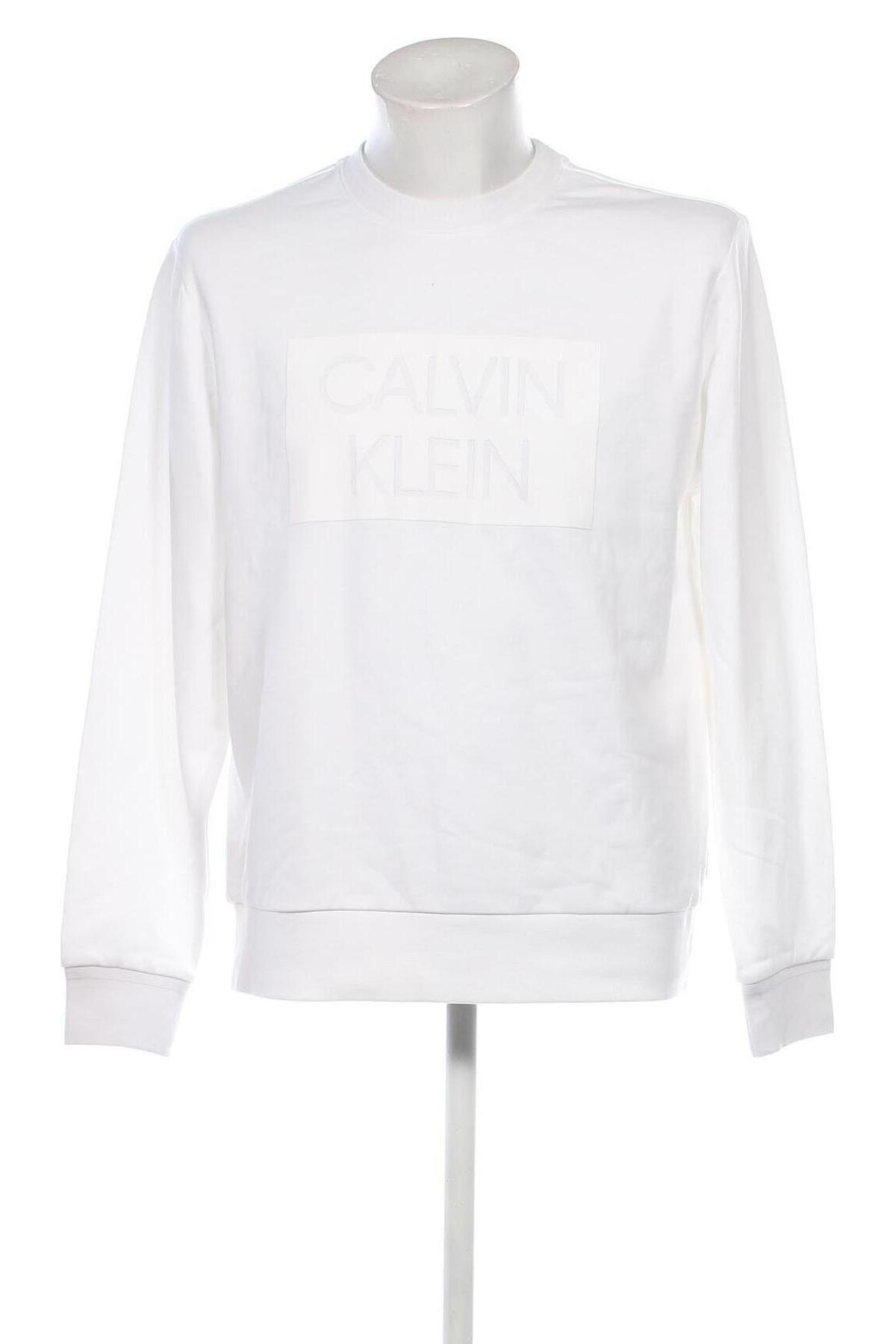 Herren Shirt Calvin Klein, Größe L, Farbe Weiß, Preis € 47,99